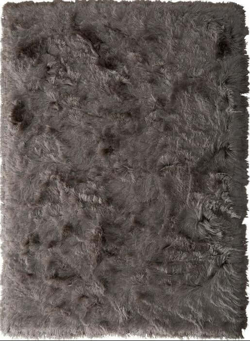 Glamour Shaggy Rug Plain Design