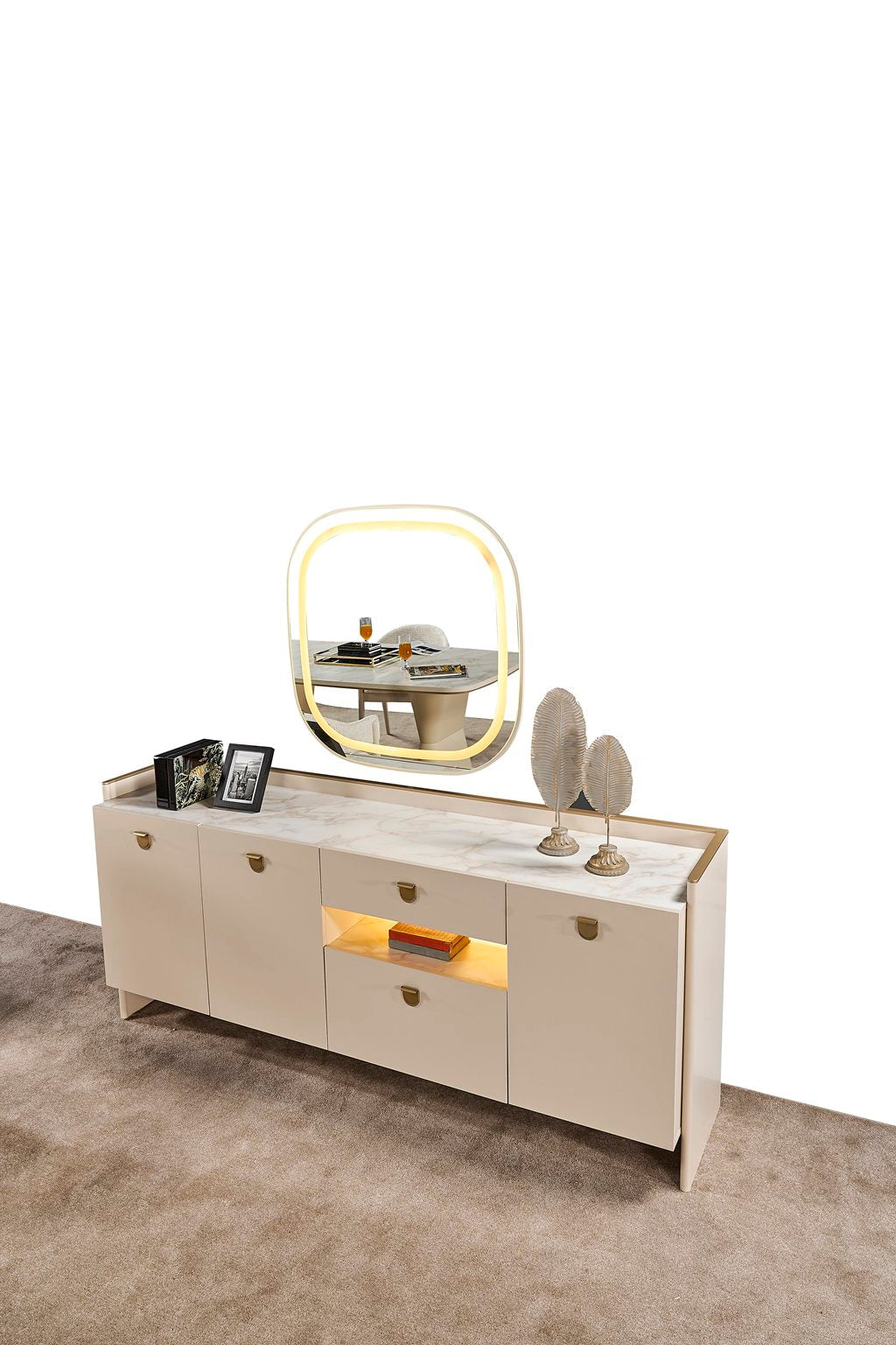 Hermes Dining Room Set by Netline Interiors