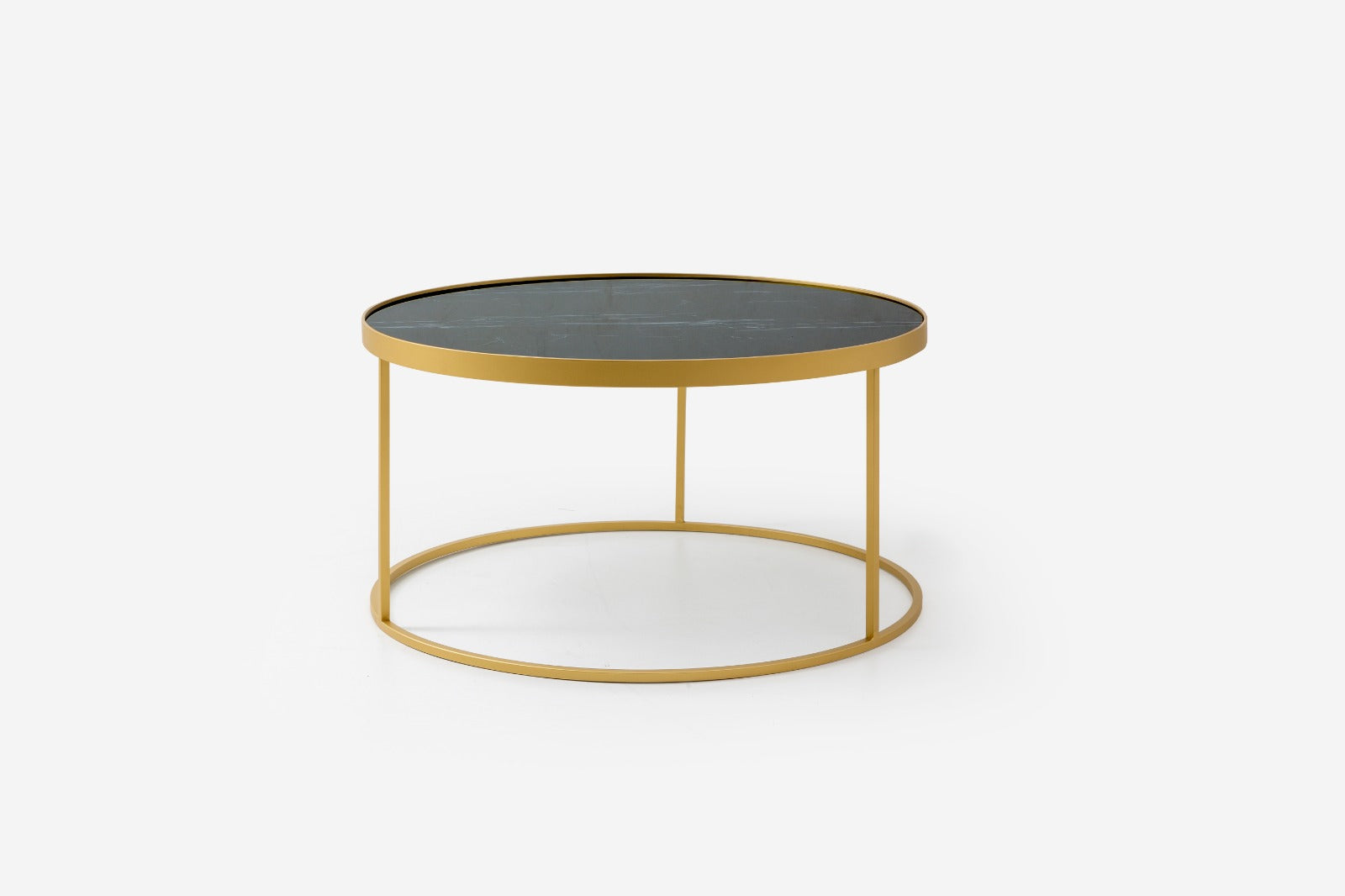 Netline Home Interior Sini Coffee Table with sleek wooden top and modern design, perfect for stylish living room accents.