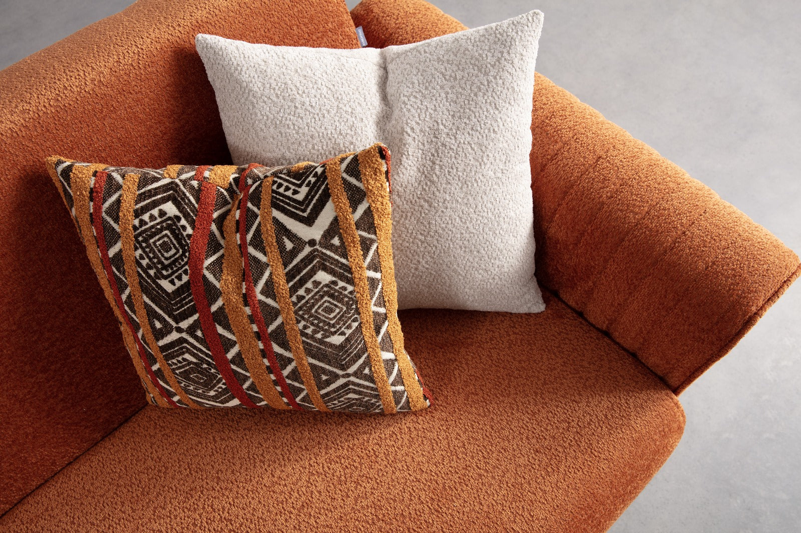 Netline Home Interior Panama 2 Seater Sofa, compact living room sofa with plush cushions and modern design.