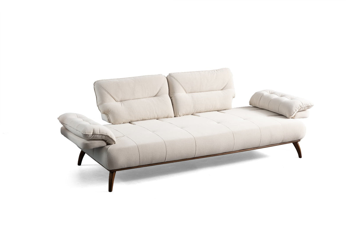 Latte 3 Seater Sofa by Netline Interiors