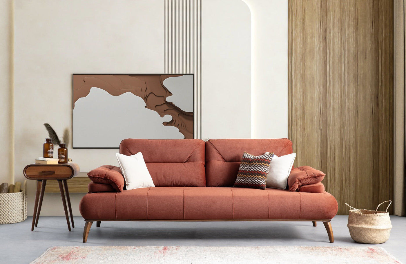Latte Sofa Set by Netline Interiors