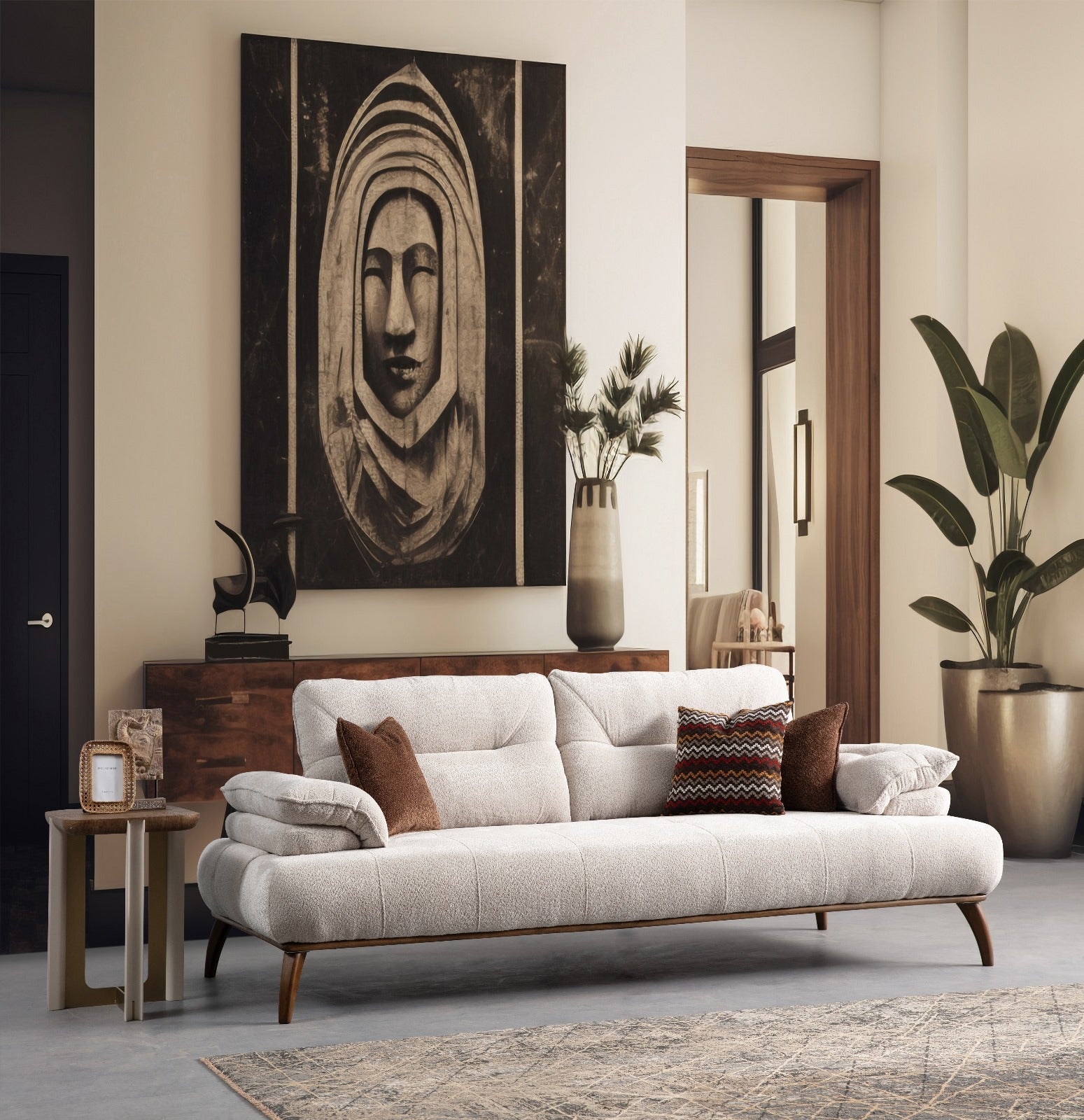 Latte Sofa Set by Netline Interiors