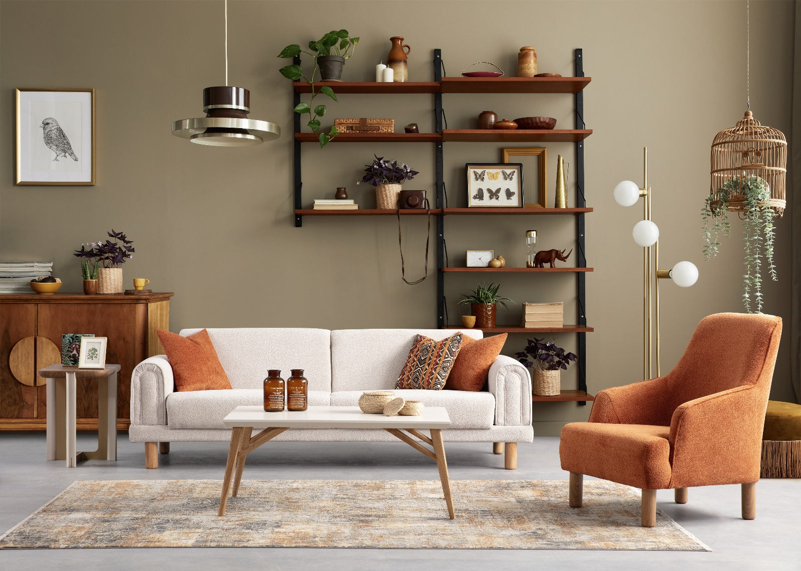 Modern Panama sofa set by Netline Home Interior featuring plush cushions and sleek design for stylish living room comfort.