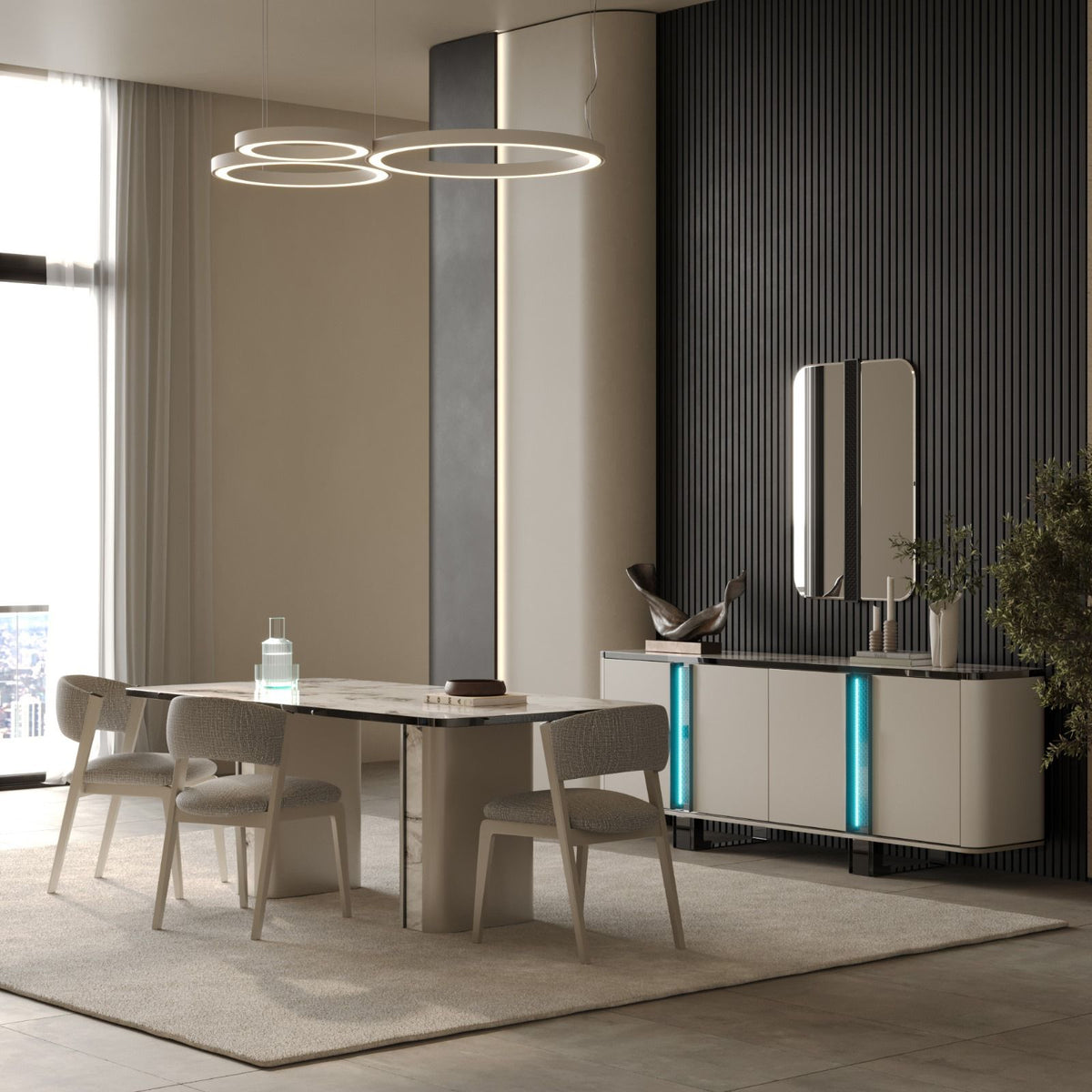 Diamond Dining Room by Netline Interiors