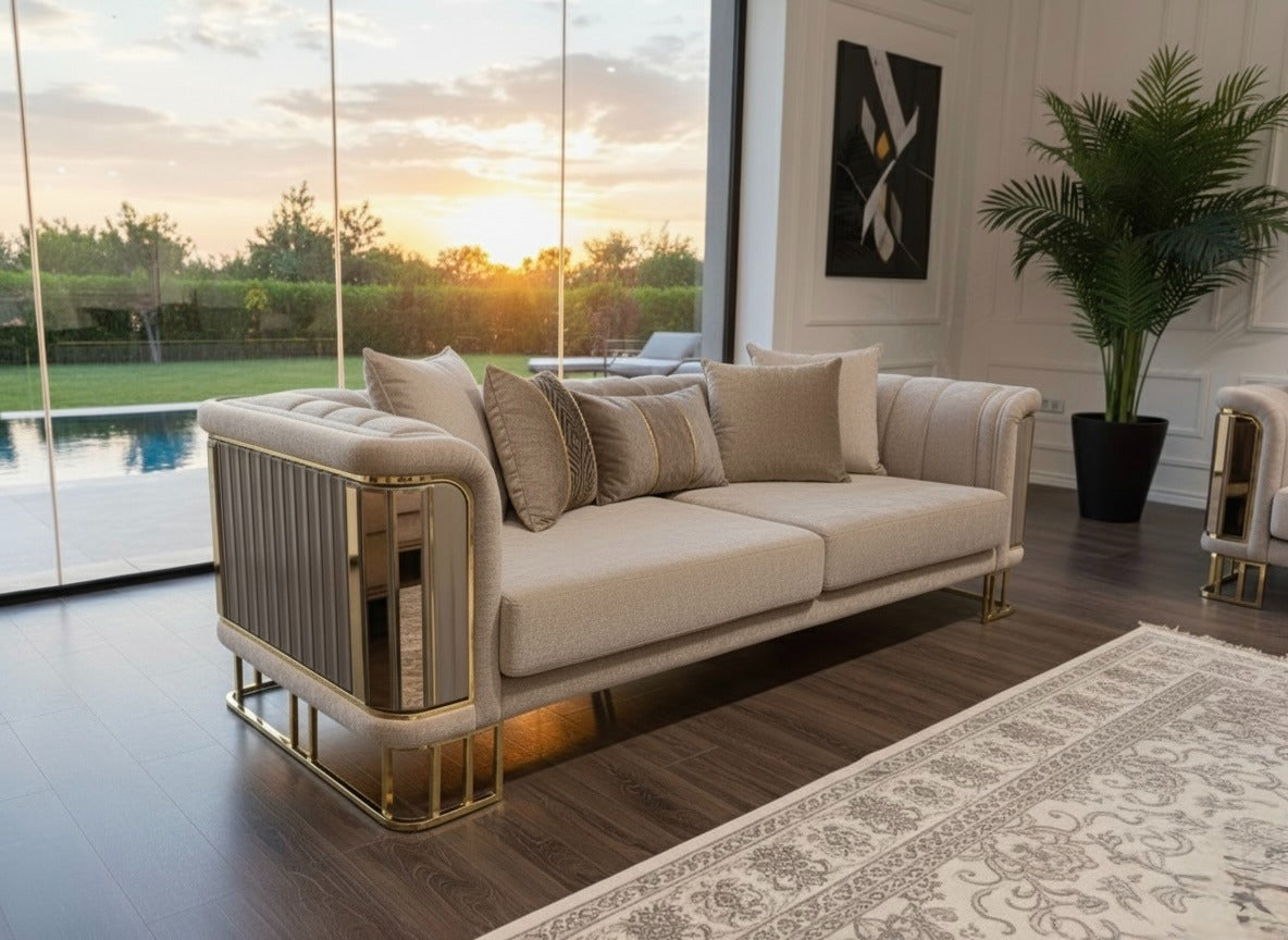Luxori Sofa Set (SK) by Netline Interiors