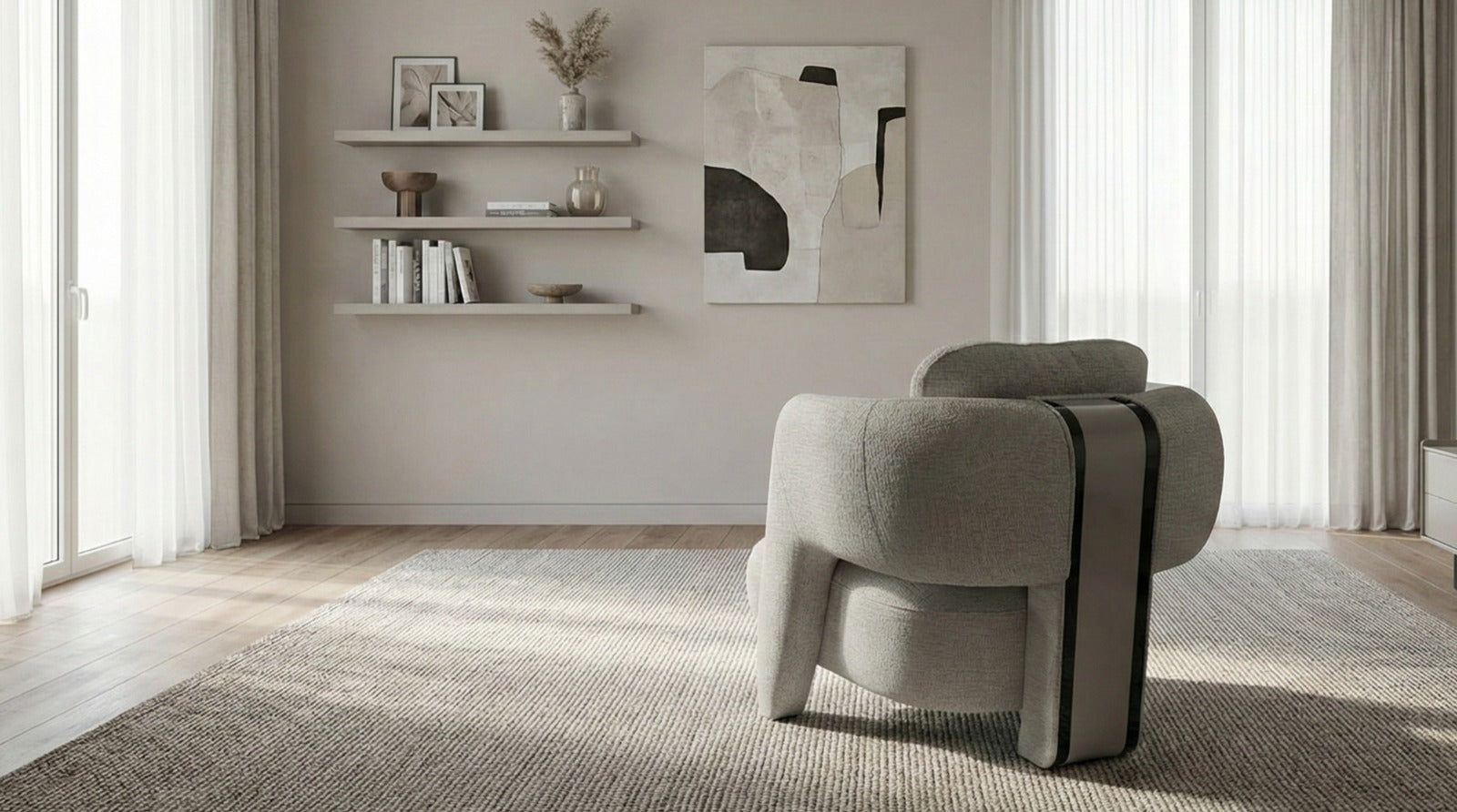 Aura Sofa Set (SK) by Netline Interiors