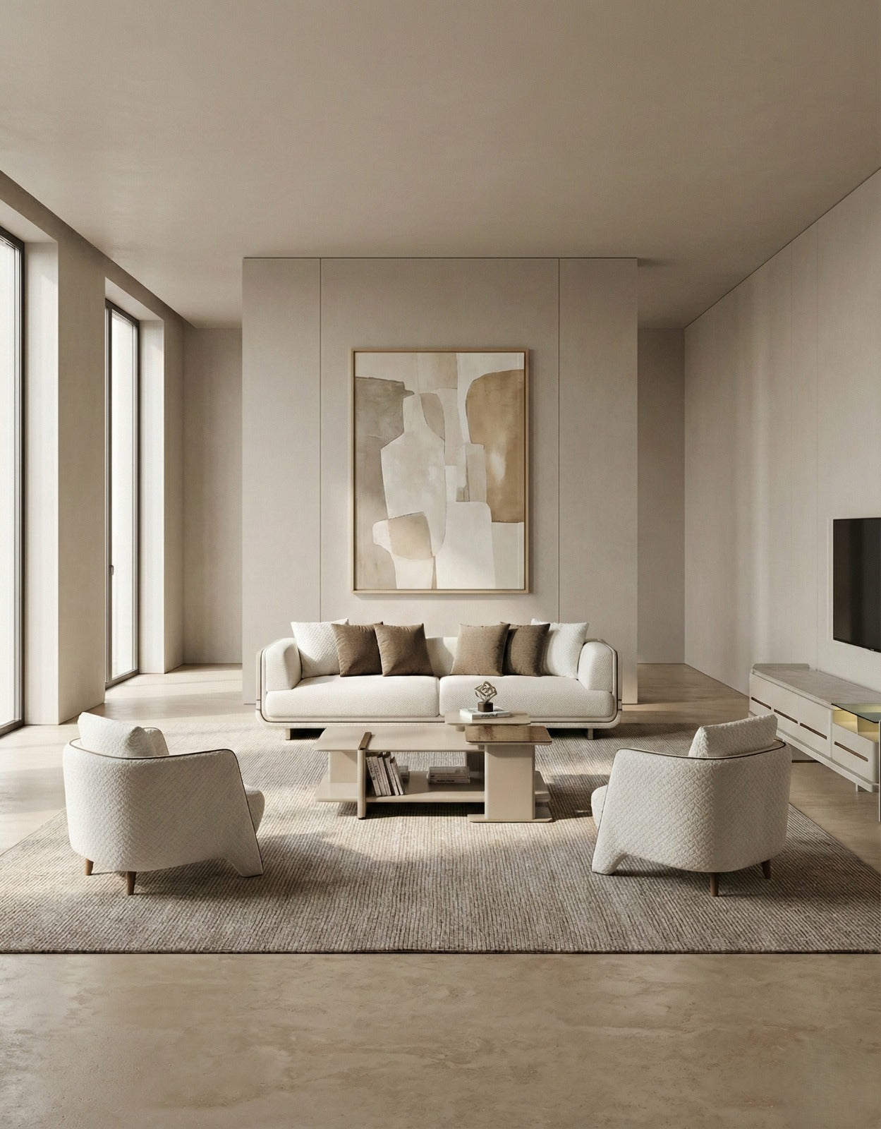 Luna Sofa Set (SK) by Netline Interiors