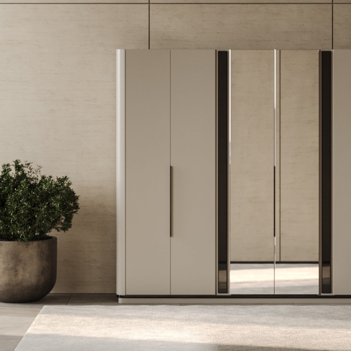 Diamond Wardrobe (SK) by Netline Interiors