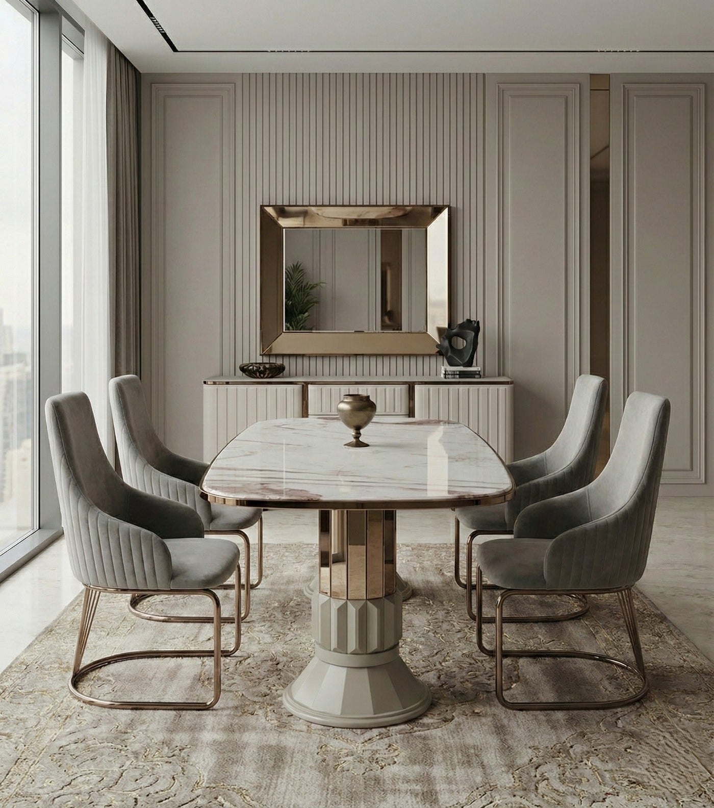 Joker Dining Room by Netline Interiors