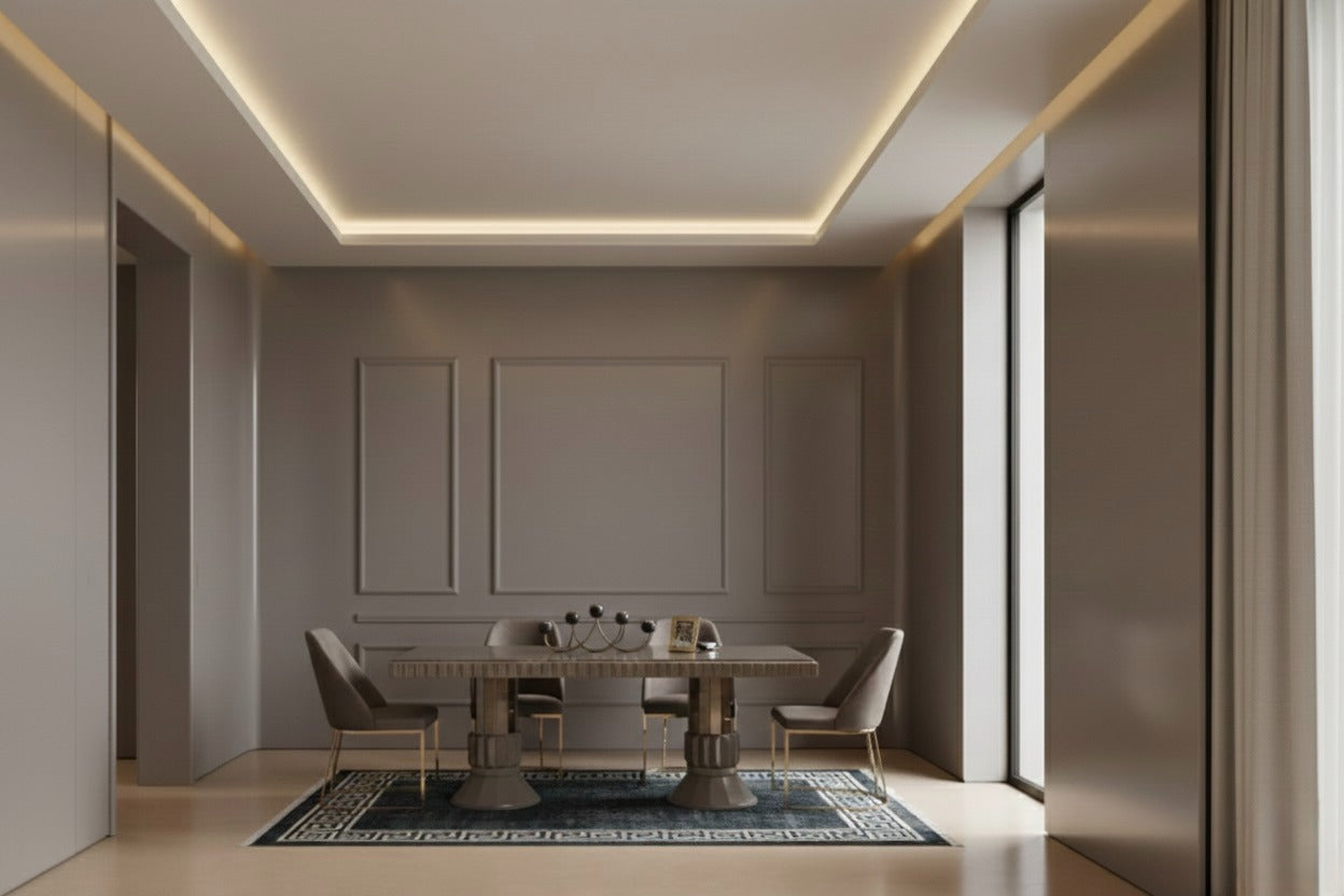 Luxori Dining Room (SK) by Netline Interiors