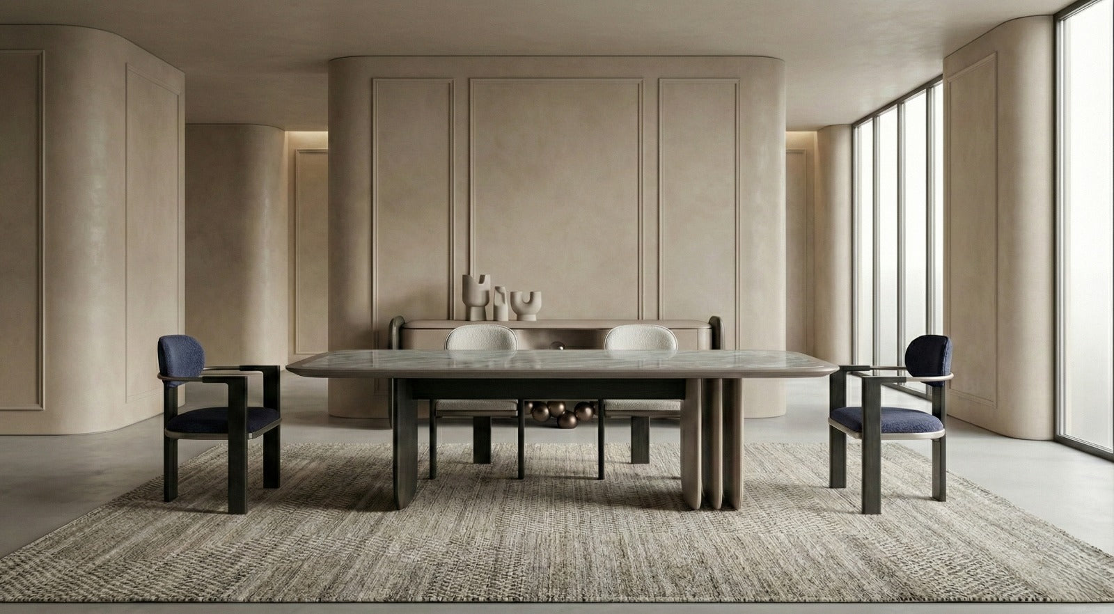 Opera Dining Room by Netline Interiors