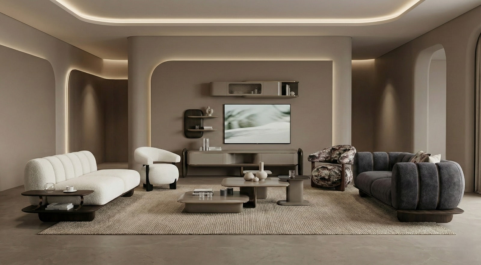Opera 3 Seater Sofa (SK) by Netline Interiors