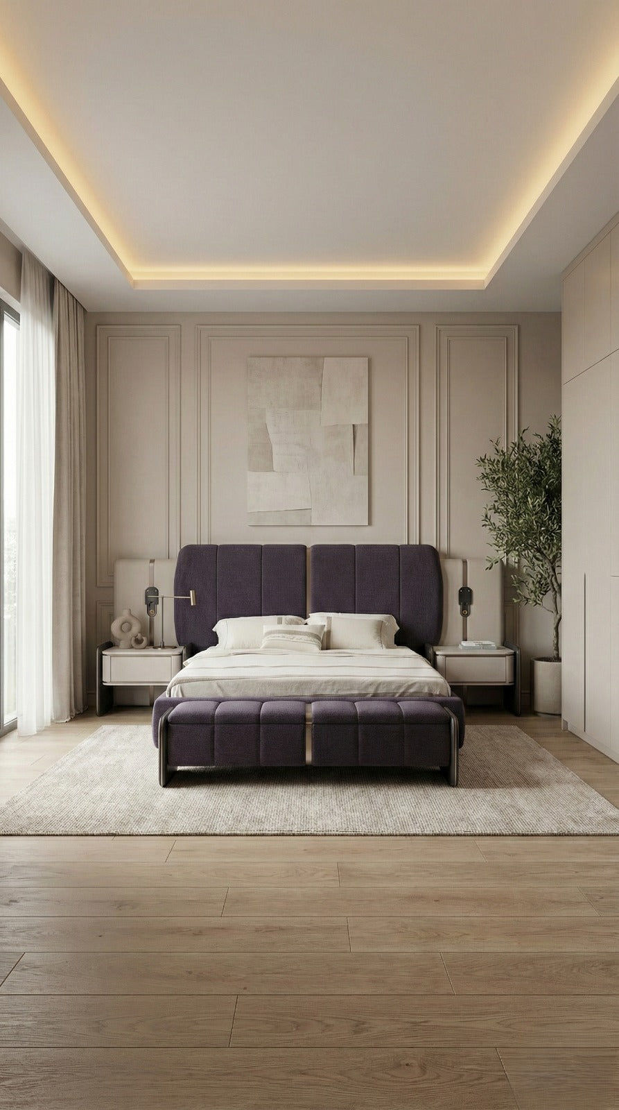 Opera Bedroom by Netline Interiors