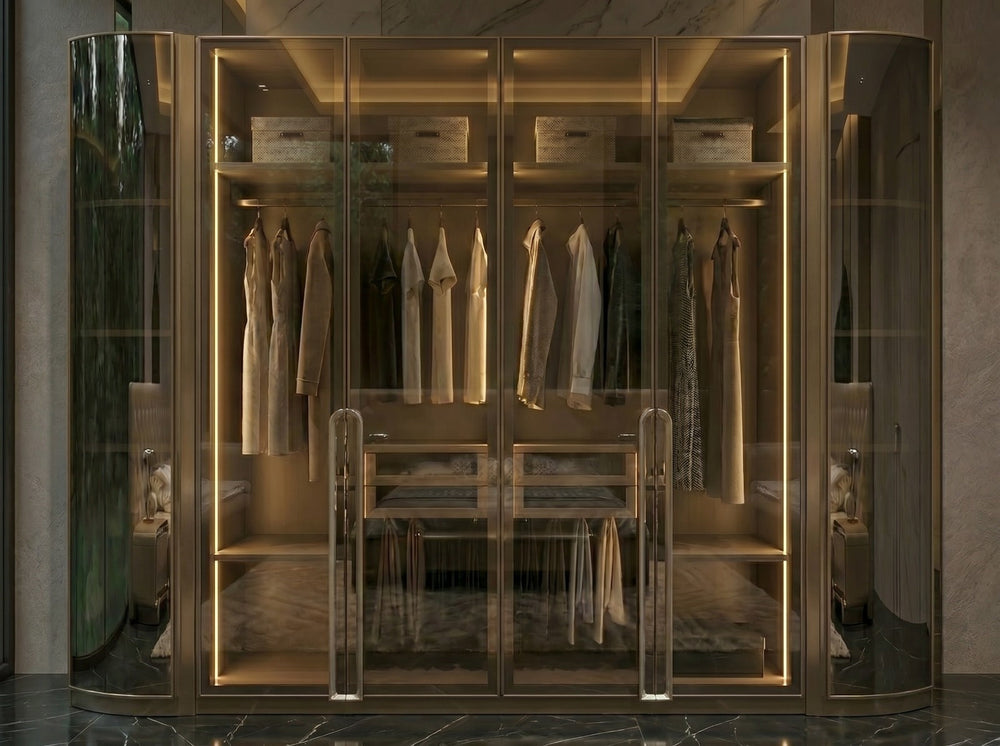 Monaco Wardrobe (SK) by Netline Interiors