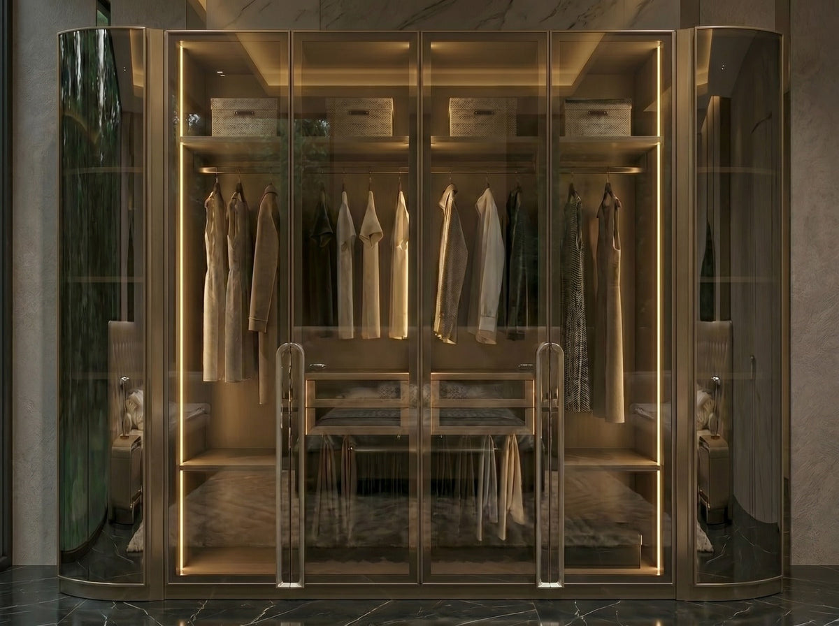 Monaco Wardrobe (SK) by Netline Interiors