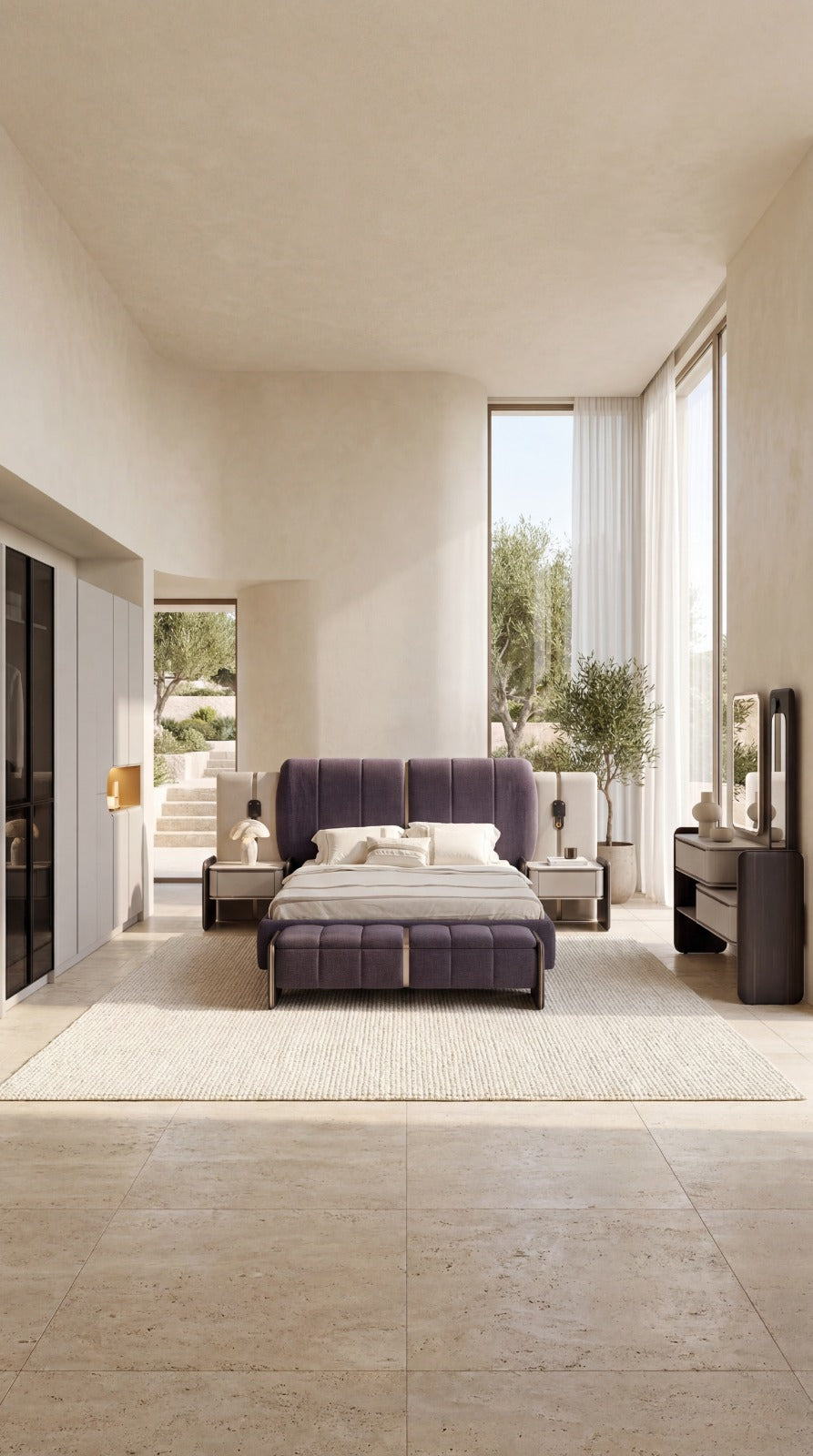 Opera Bedroom by Netline Interiors