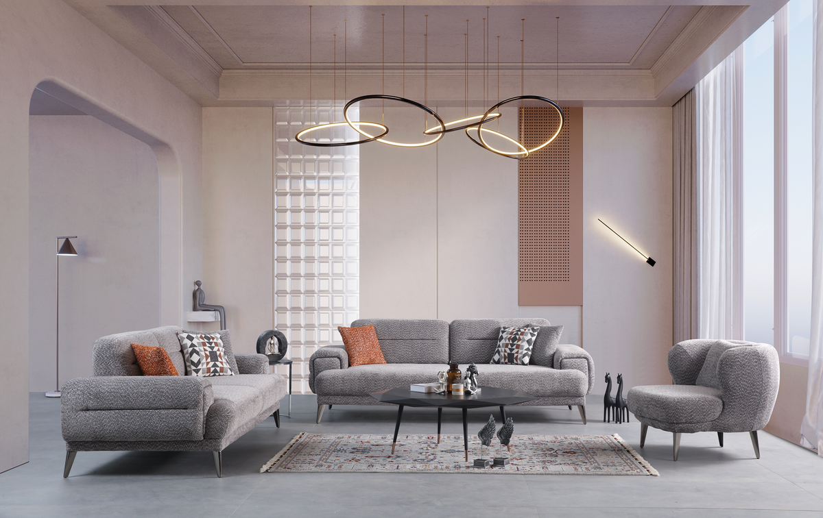 Santoni 3-Seater Sofa by Netline Interiors