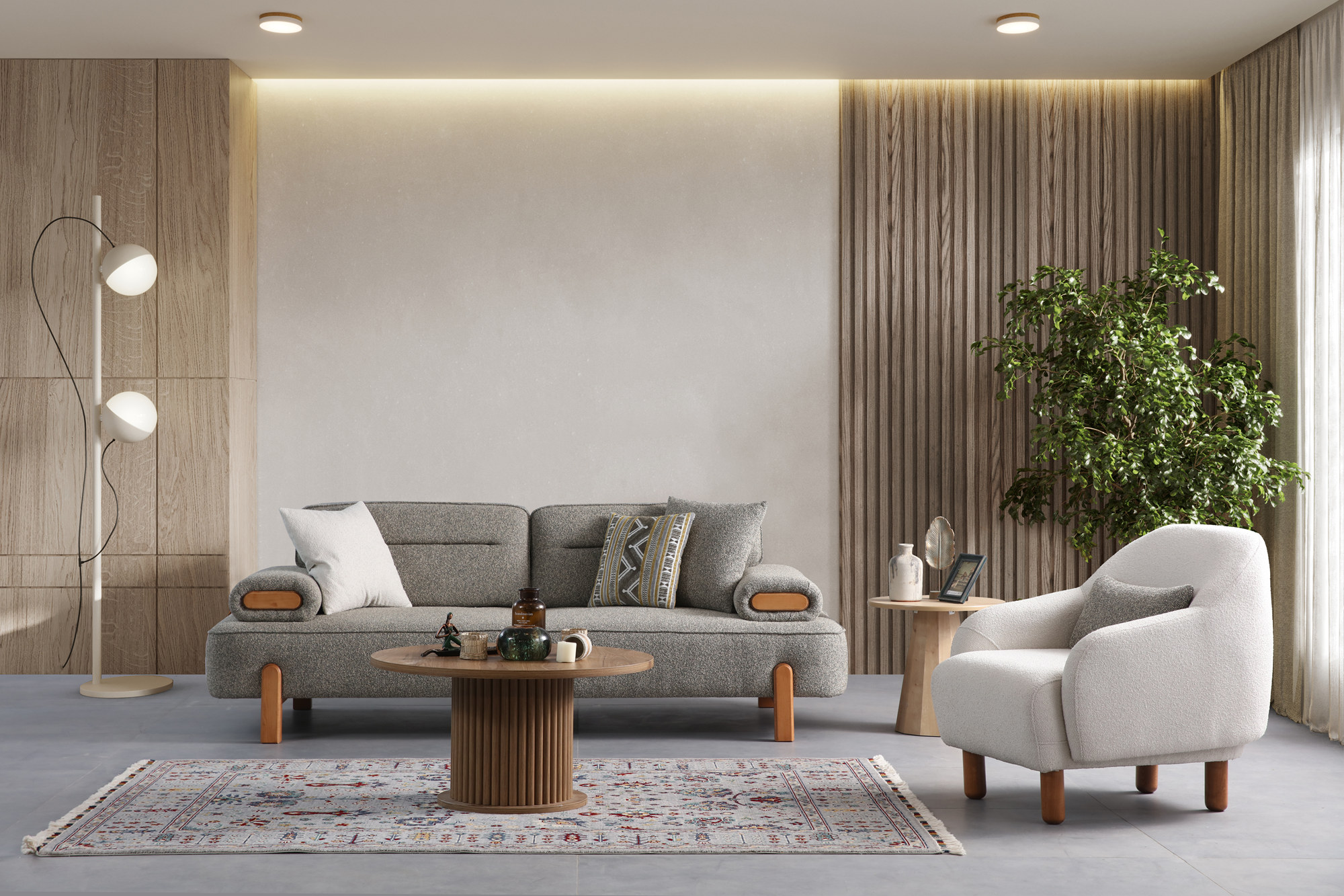 Lisa 3-Seater Sofa by Netline Interiors