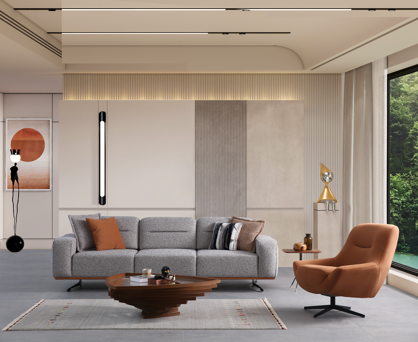 Esse Sofa Set by Netline Interiors