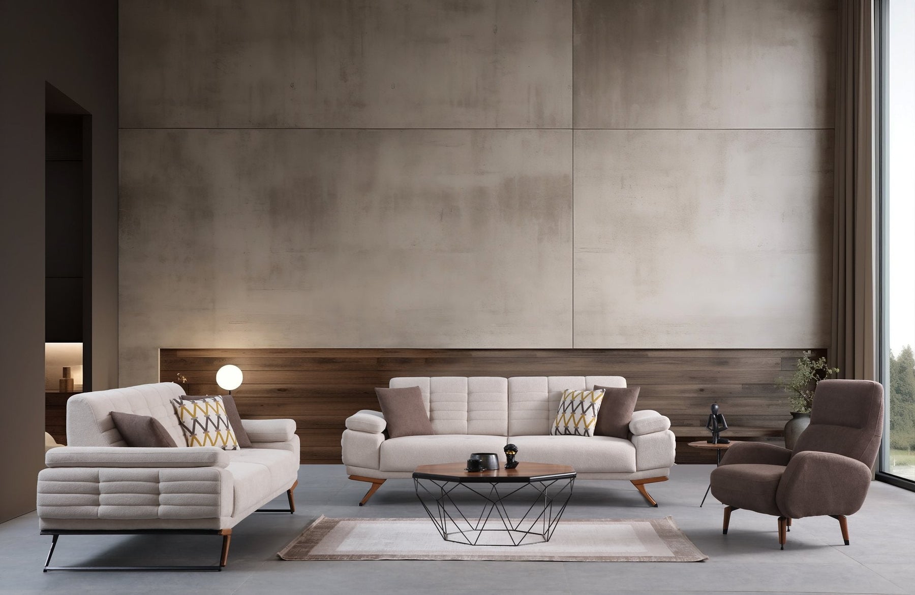 Oslo Sofa Set (K) by Netline Interiors