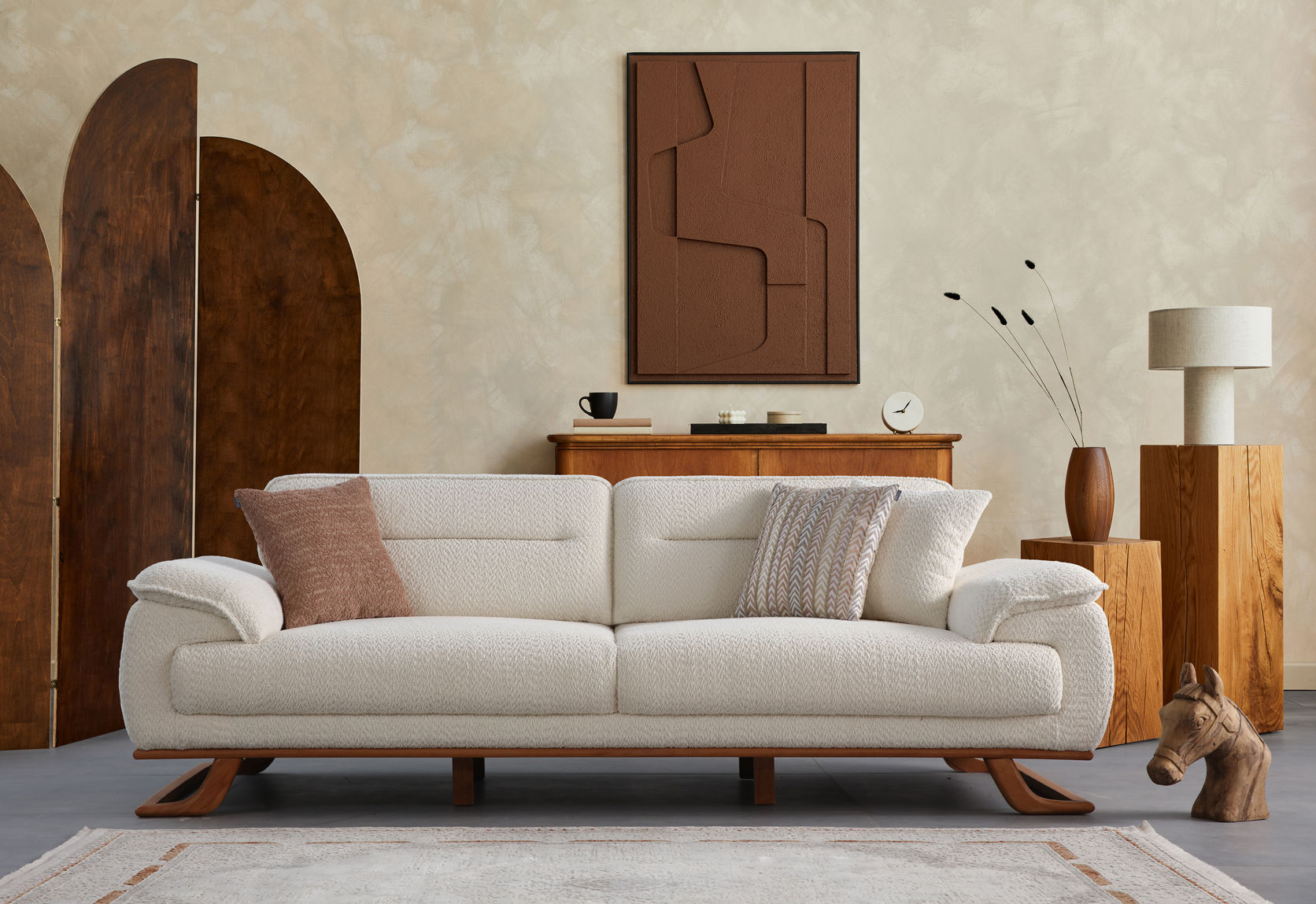 Alora 2 Seater Sofa - Compact Living Room Comfort