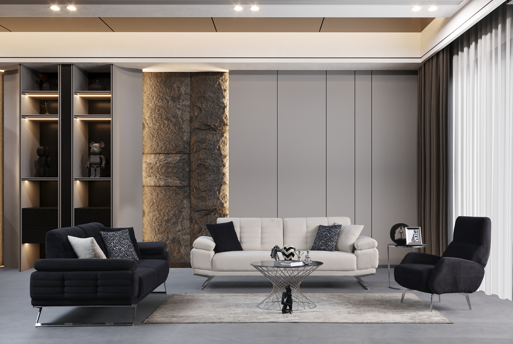 Linda 3 Seater Sofa (K) by Netline Interiors