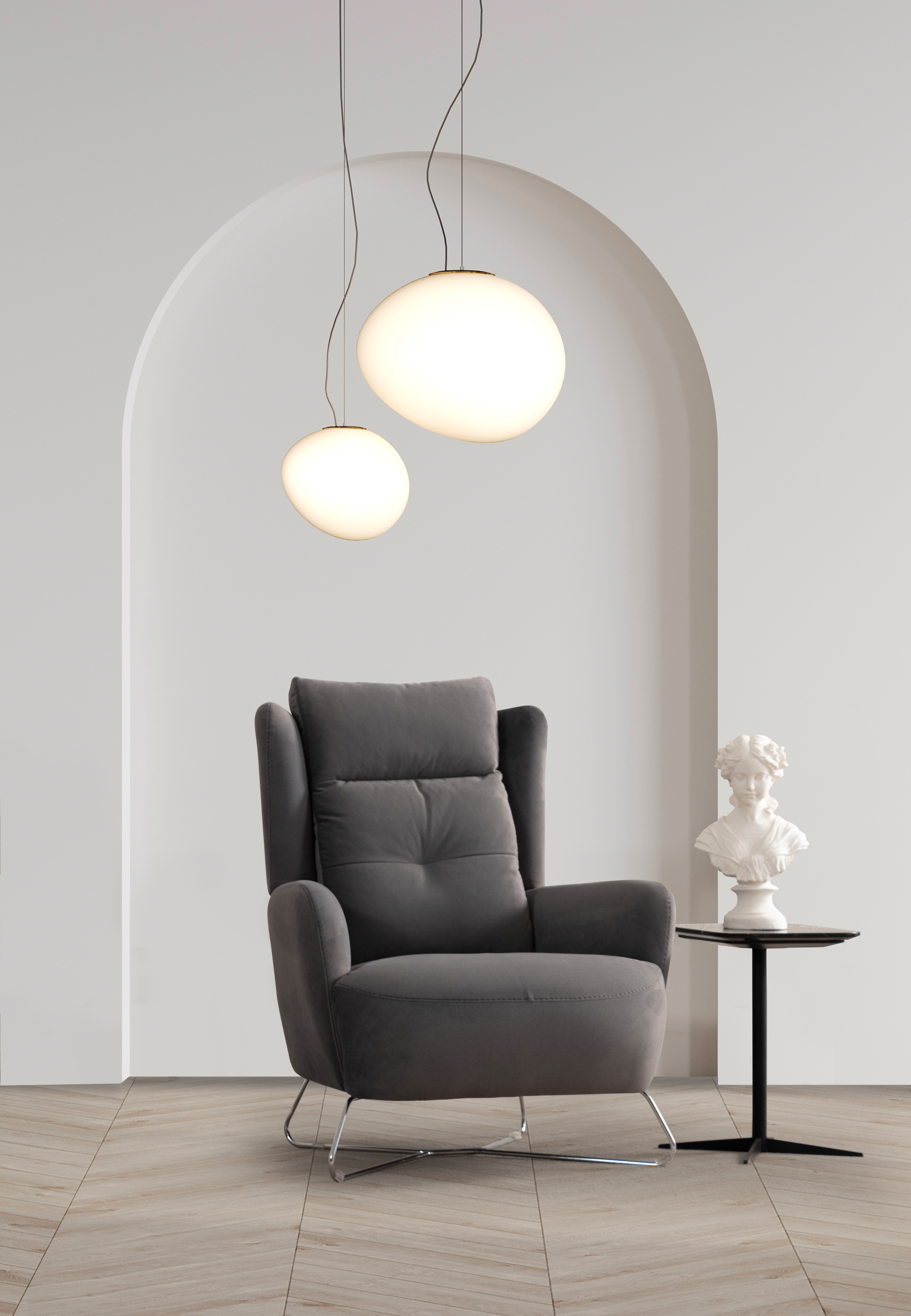 Lora Sofa Set by Netline Interiors
