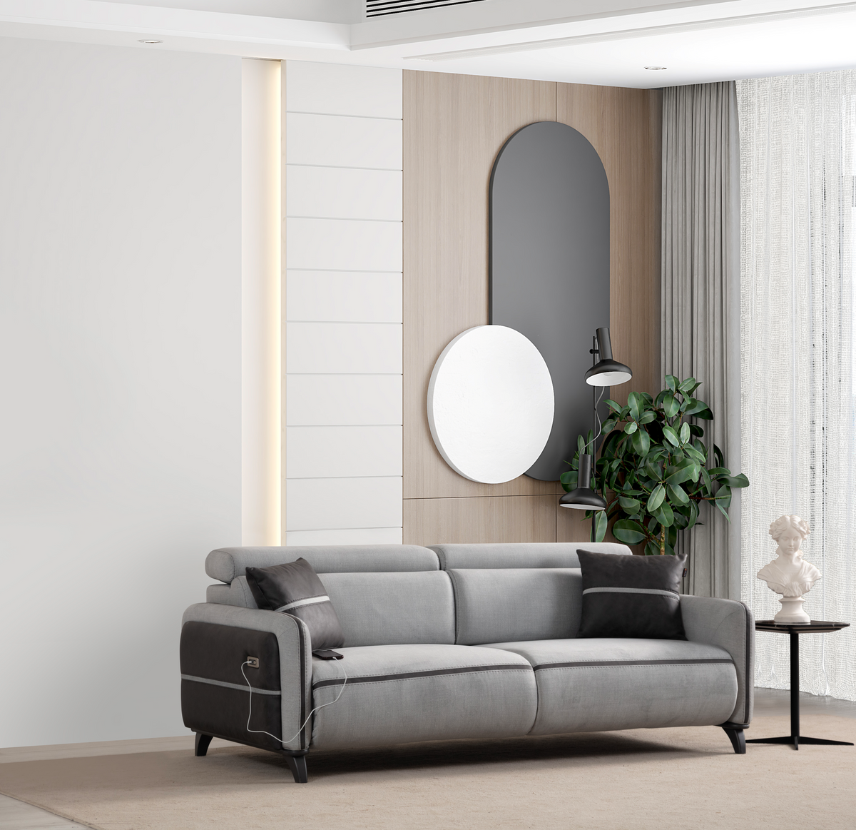 Delhi Sofa Set by Netline Interiors