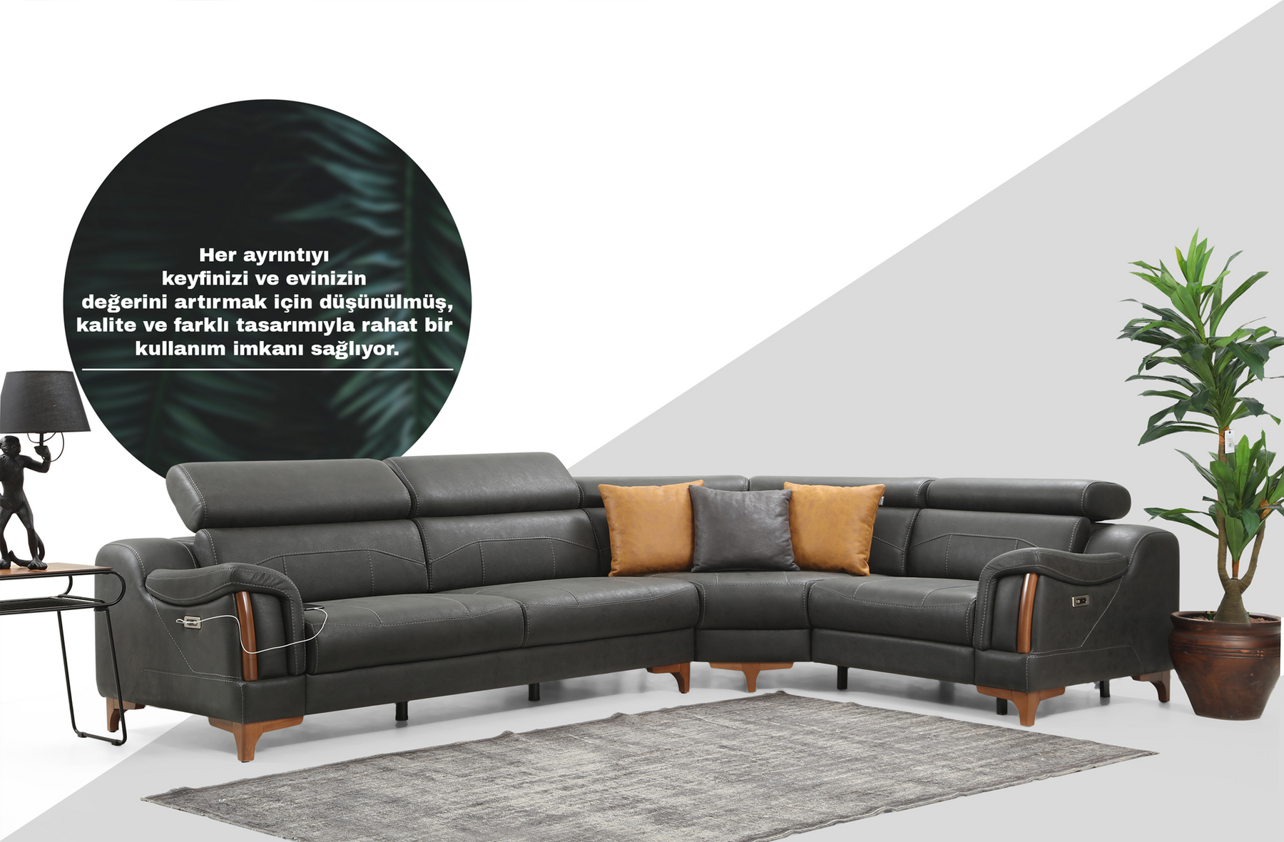 Rio Corner Sofa by Netline Interiors