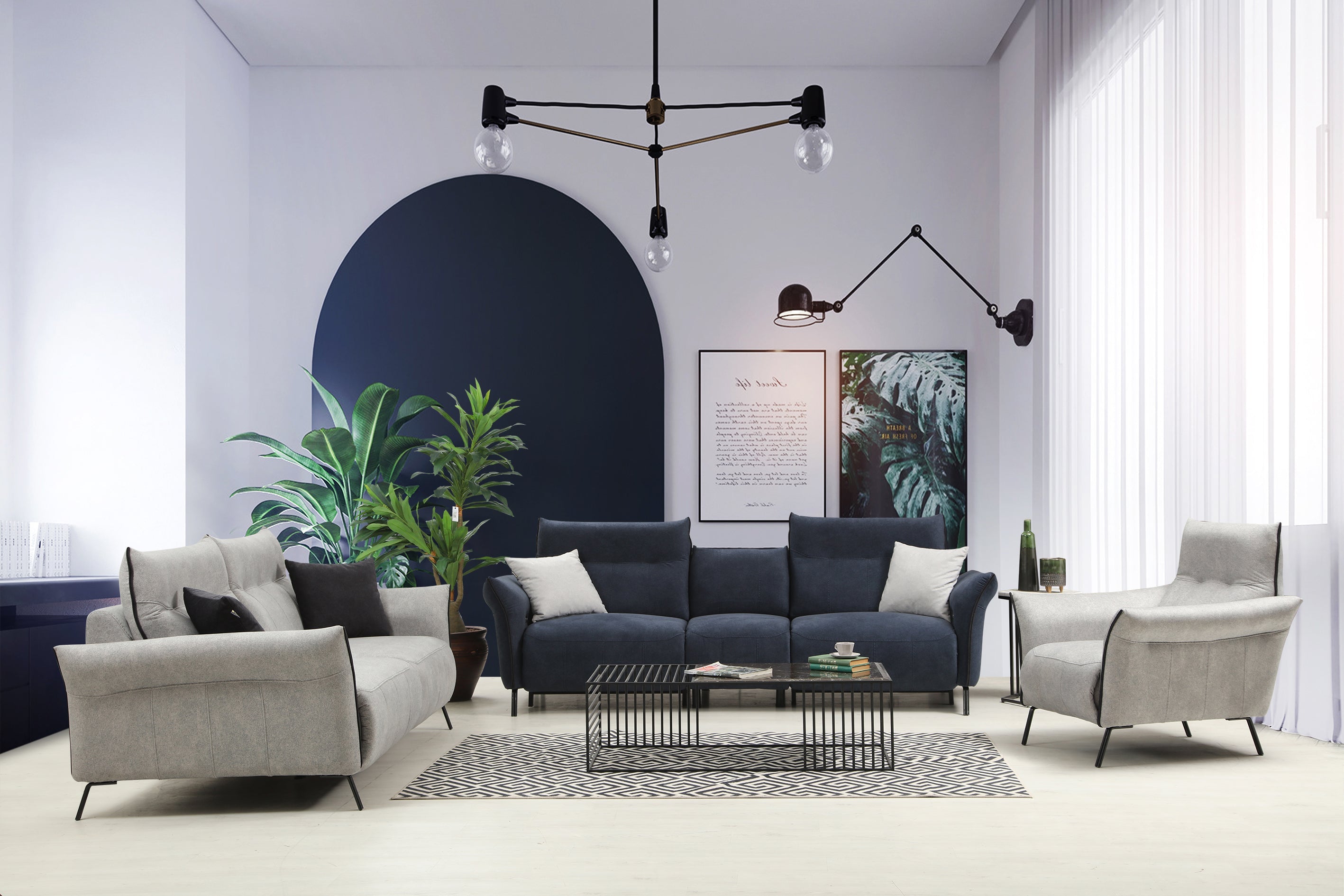 Mozart Sofa Set by Netline Interiors