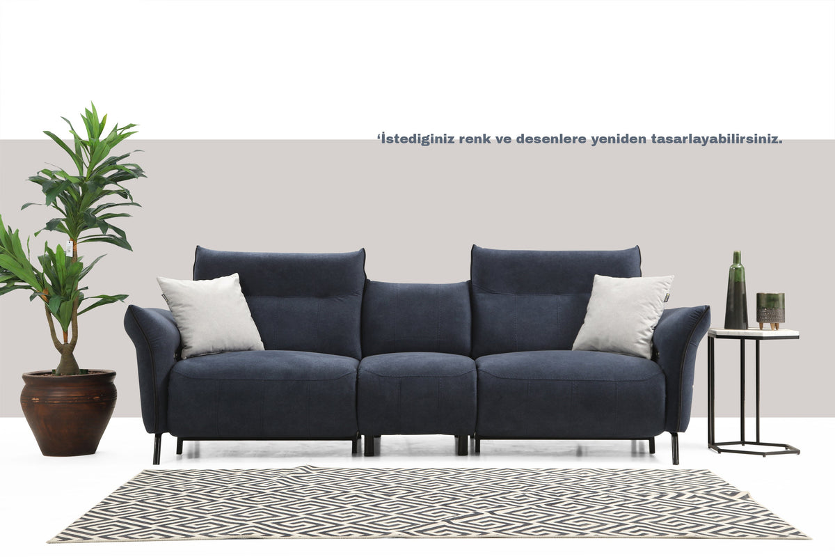 Mozart 3 Seater Sofa by Netline Interiors