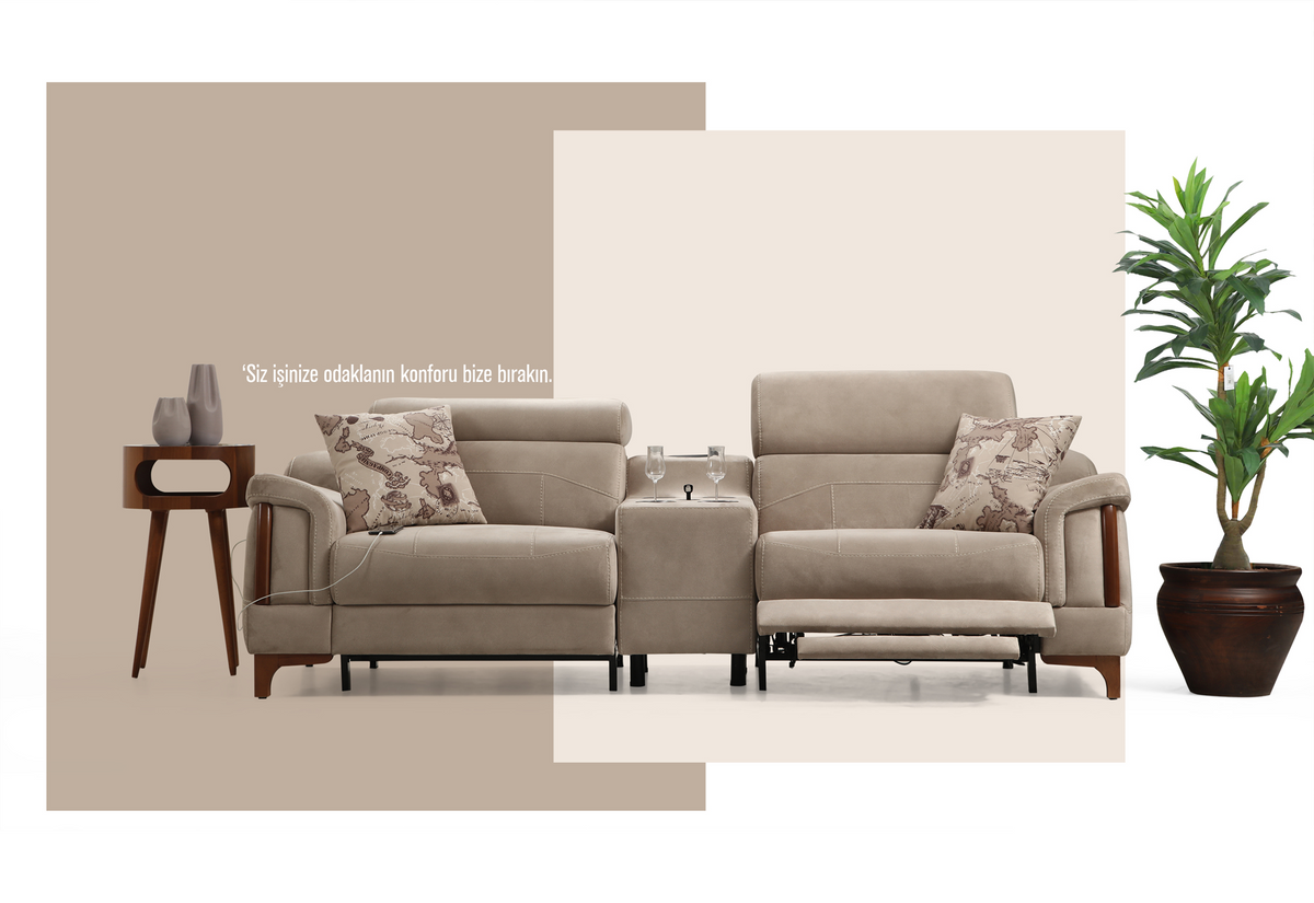 Rio 3 Seater Sofa by Netline Interiors