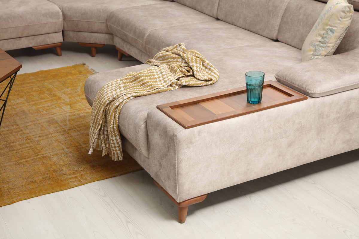 Mustang U Corner Sofa (S) by Netline Interiors