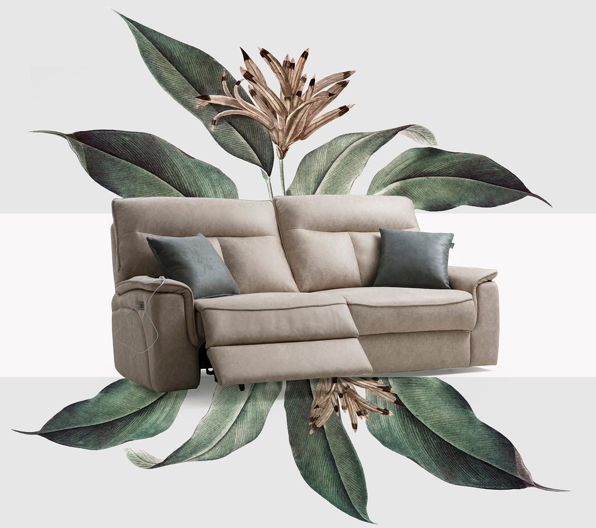Gala Sofa Set by Netline Interiors