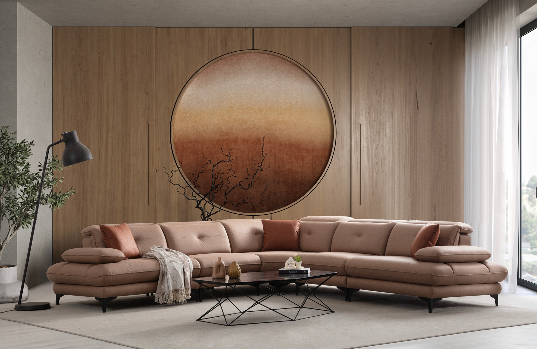 Torino Corner Sofa by Netline Interiors