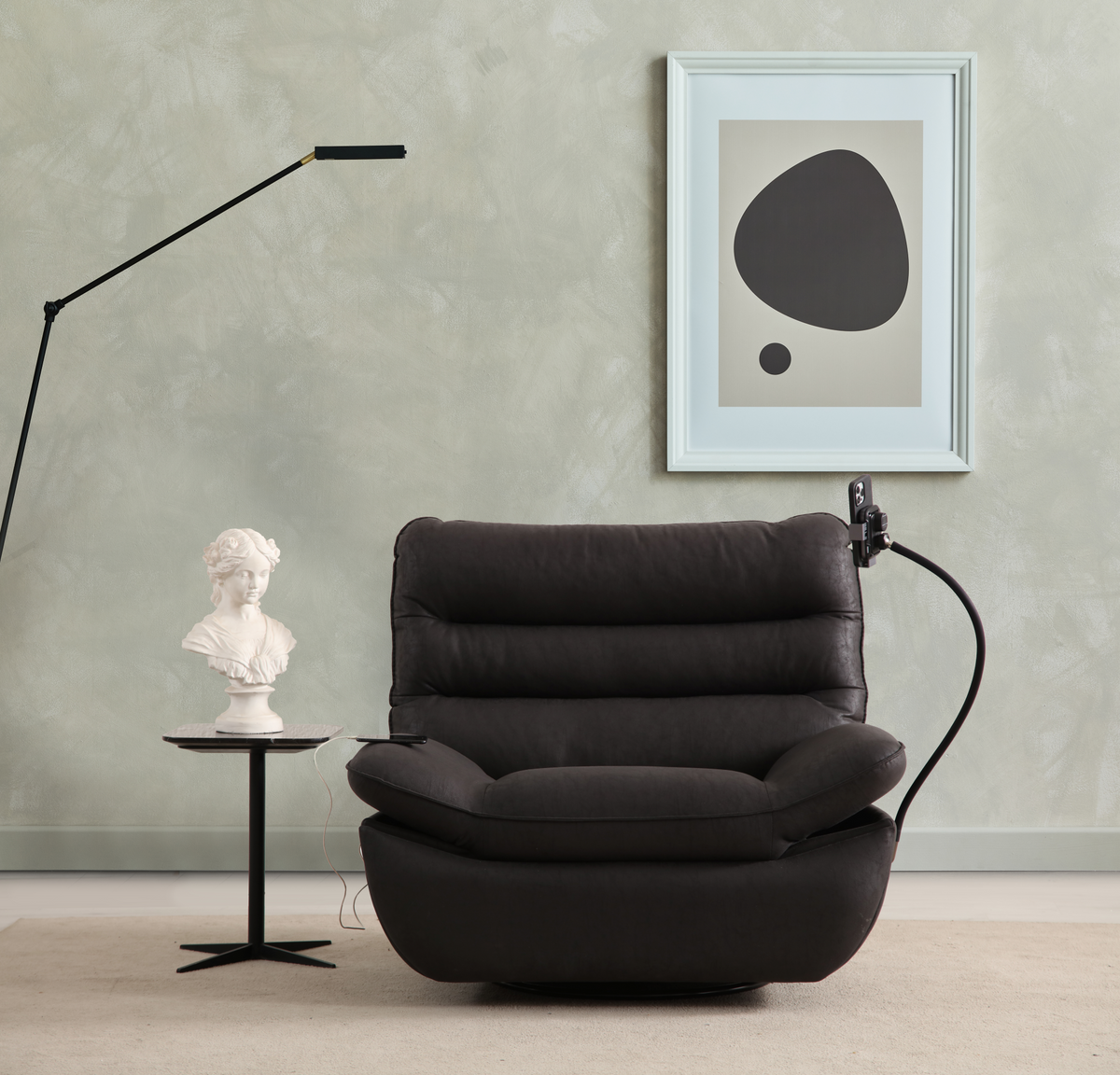 Emma Power Recliner Chair by Netline Interiors