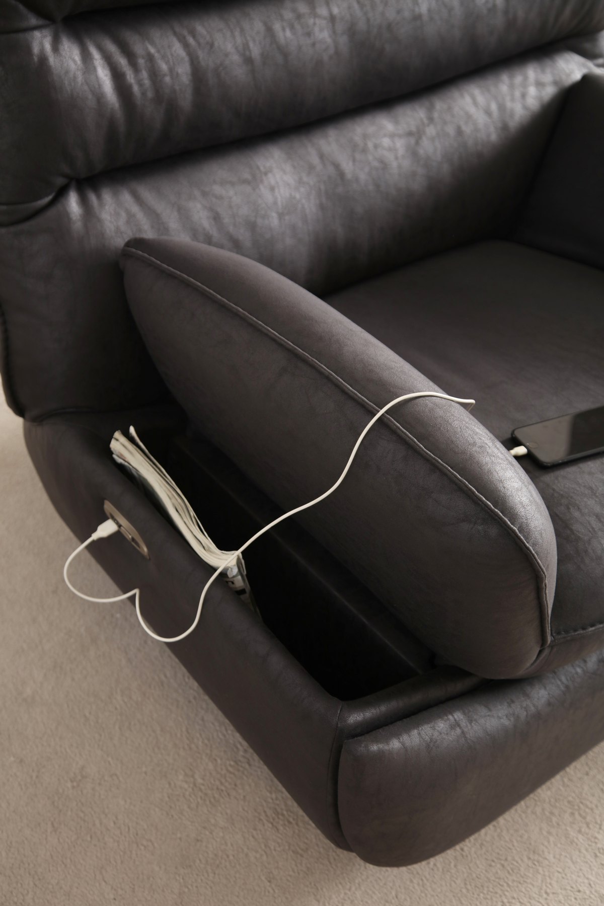 Emma Power Recliner Chair by Netline Interiors