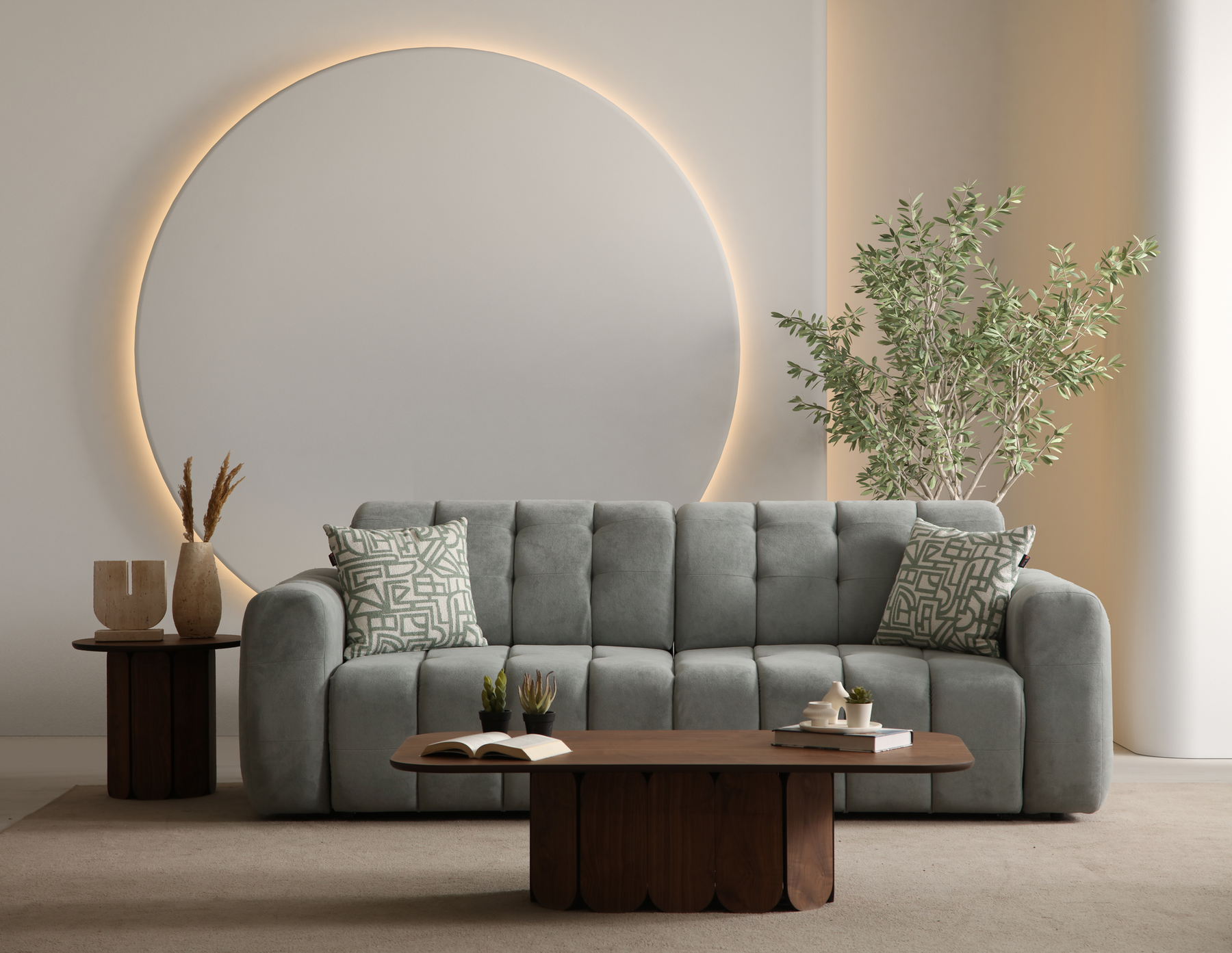 Enzo 3 Seater Sofa by Netline Interiors