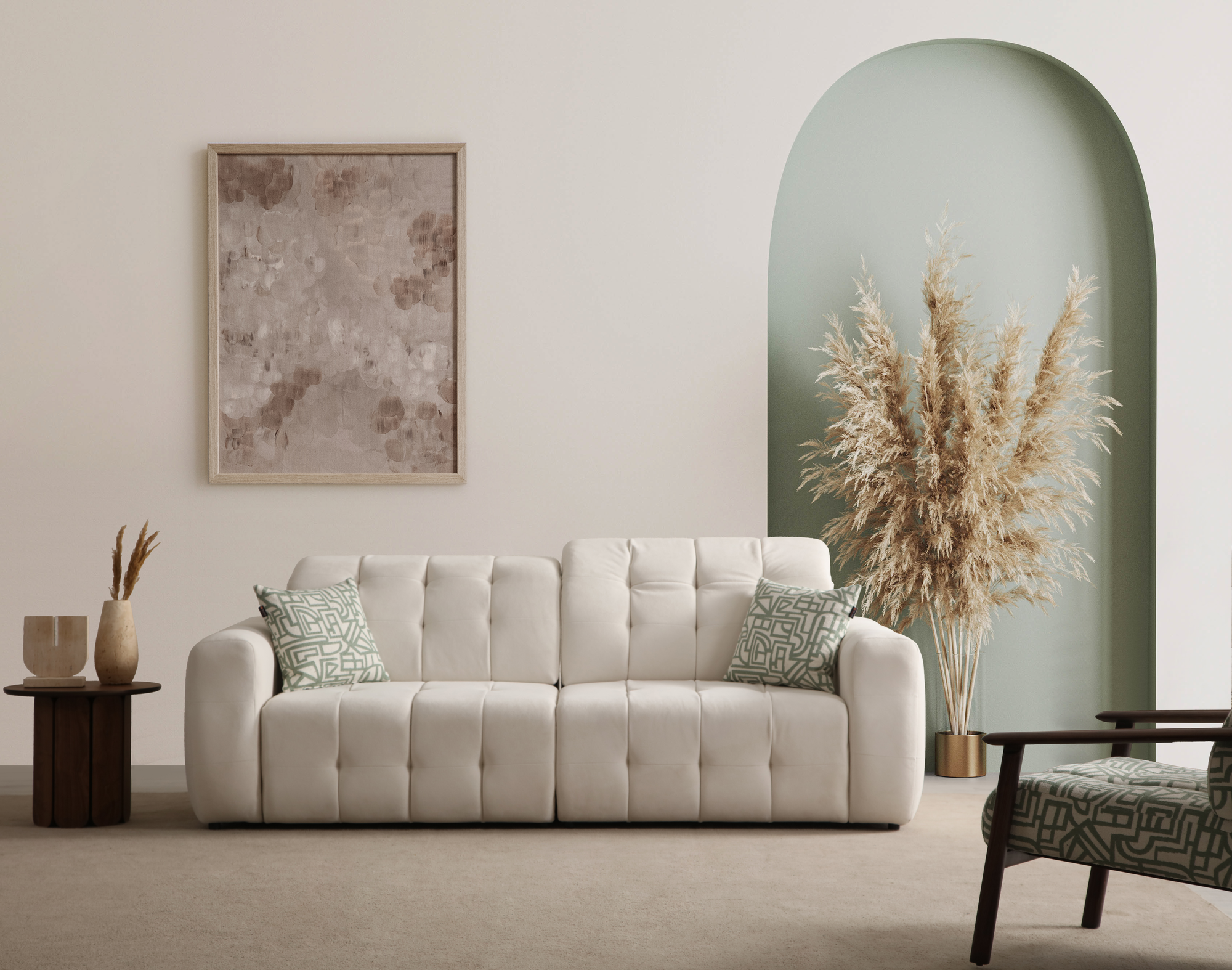 Enzo 4-Seater Sofa by Netline Interiors
