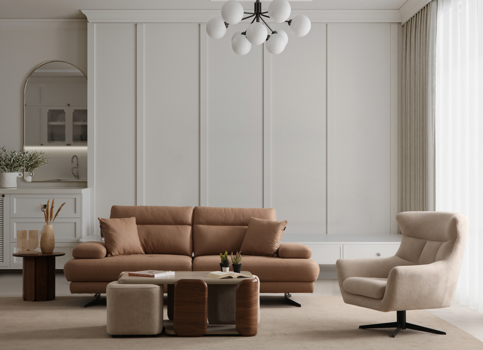Milano Sofa Set by Netline Interiors