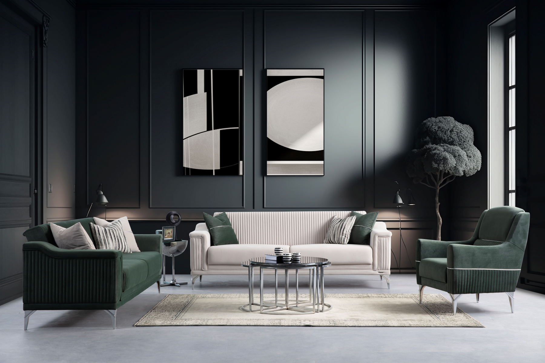 Versa Sofa Set by Netline Interiors