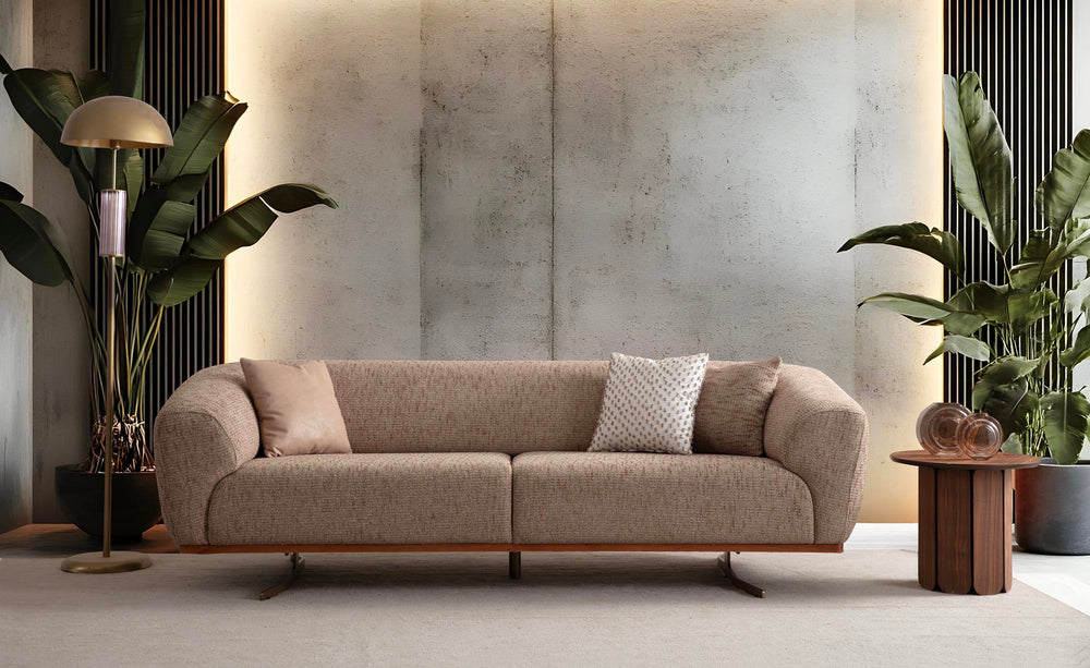 Vanilya 3 Seater Sofa by Netline Interiors