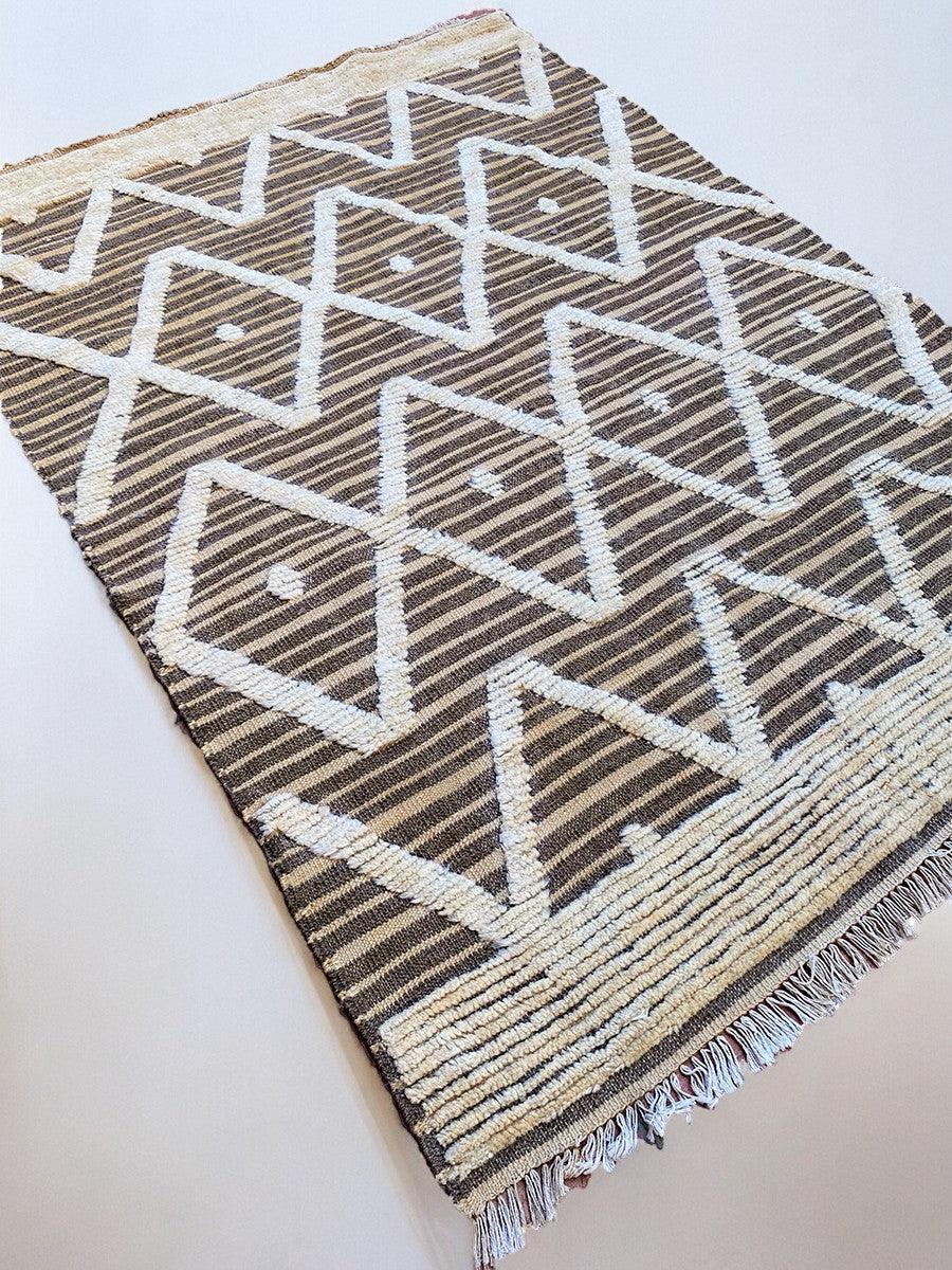 Mosaic Hand Knotted Rug - 156 x 132 cm