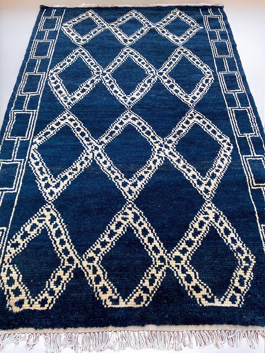 Nomad Hand Knotted Rug - 189 x 122 cm