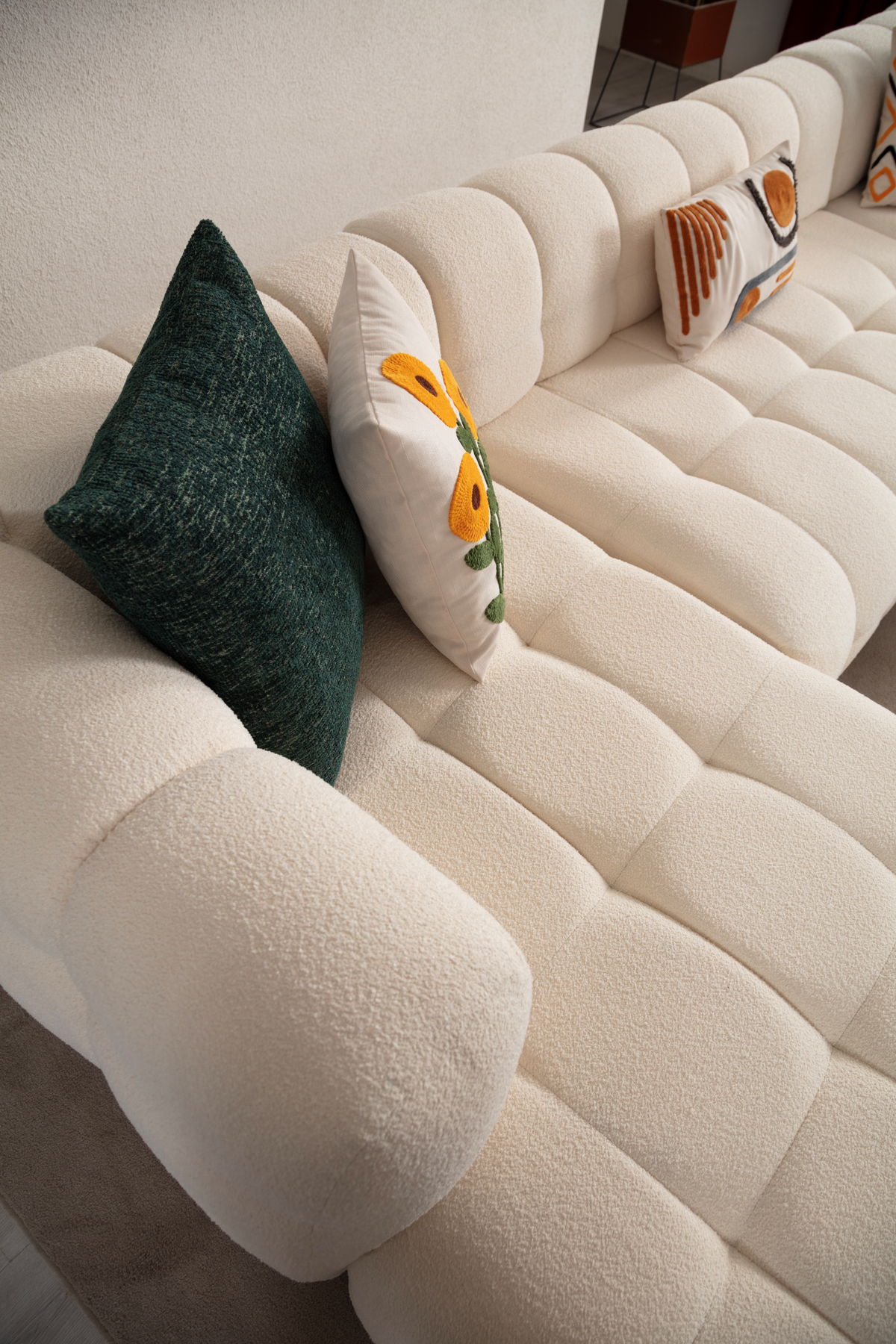 Estanze U-Shape Sleeper Corner Sofa (SG) by Netline Interiors
