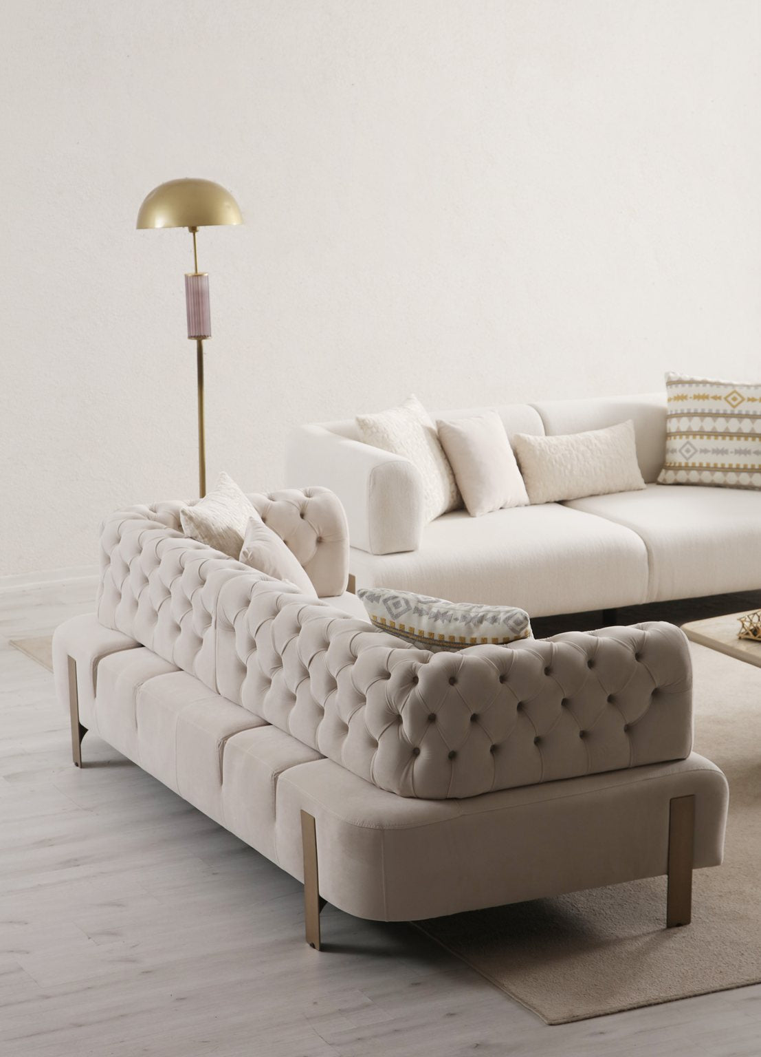 Cratos Antique 3-Seater Sofa Bed by Netline Interiors