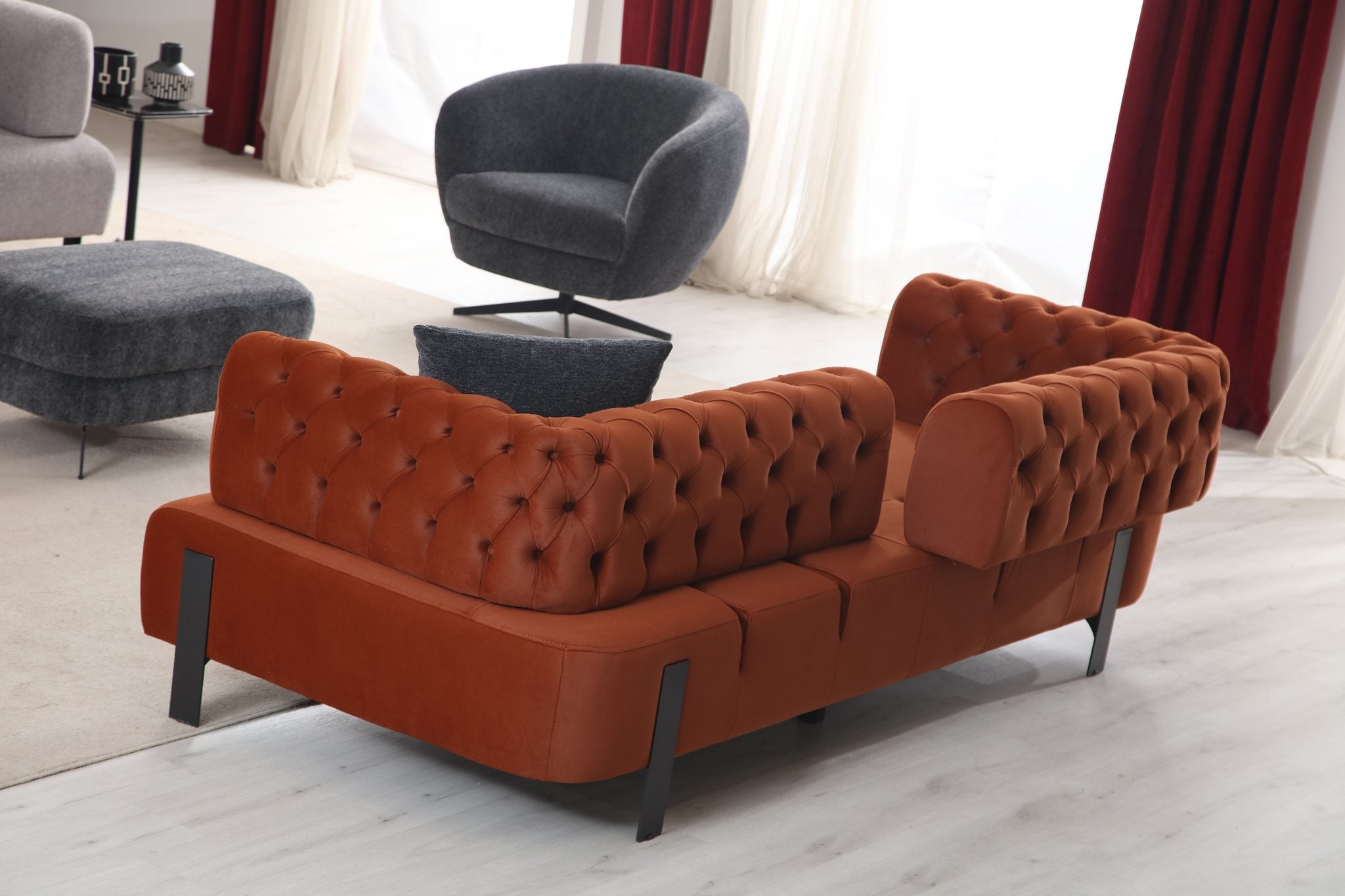 Cratos 3-Seater Sofa Bed by Netline Interiors