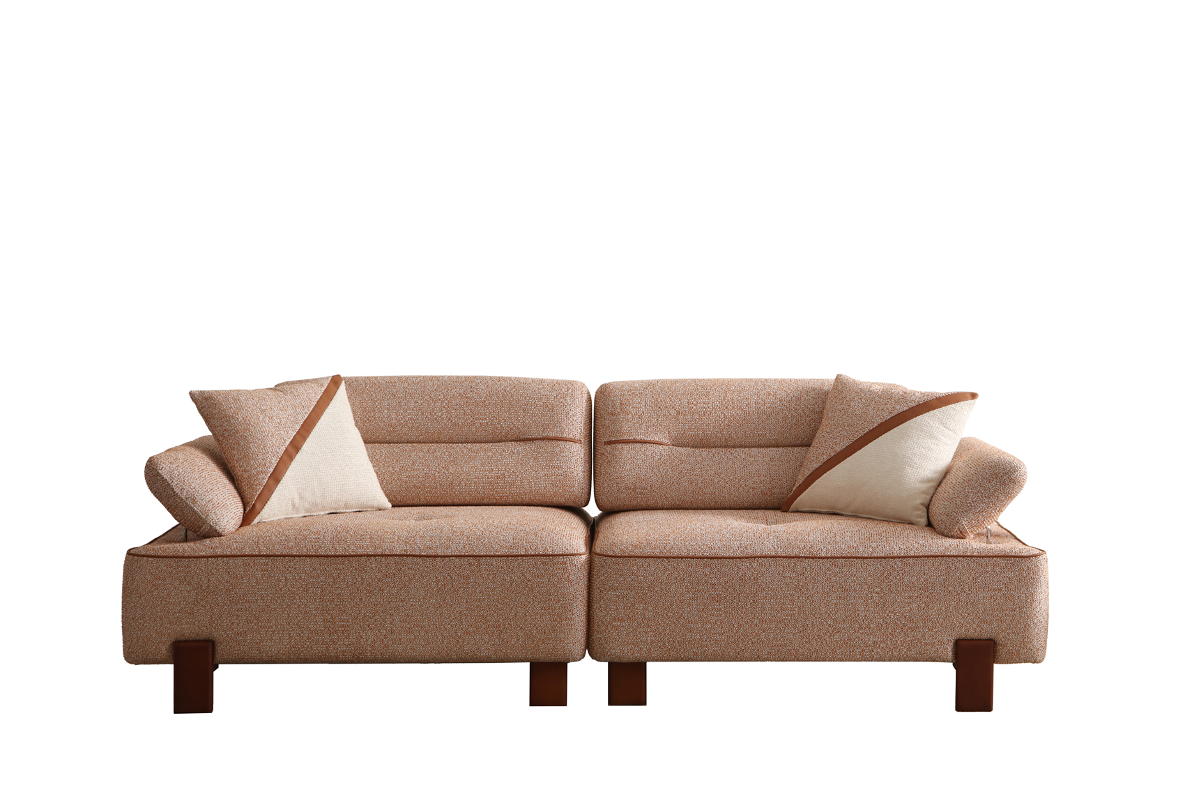 Modern Mabel sofa set by Netline Home Interior in a stylish living room with plush cushions and contemporary design.