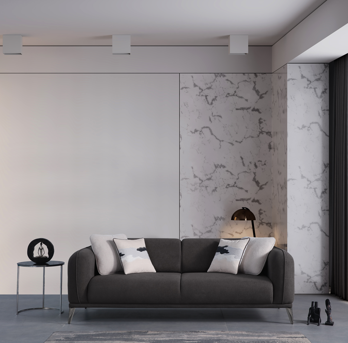 Stella 3-Seater Sofa (K) by Netline Interiors